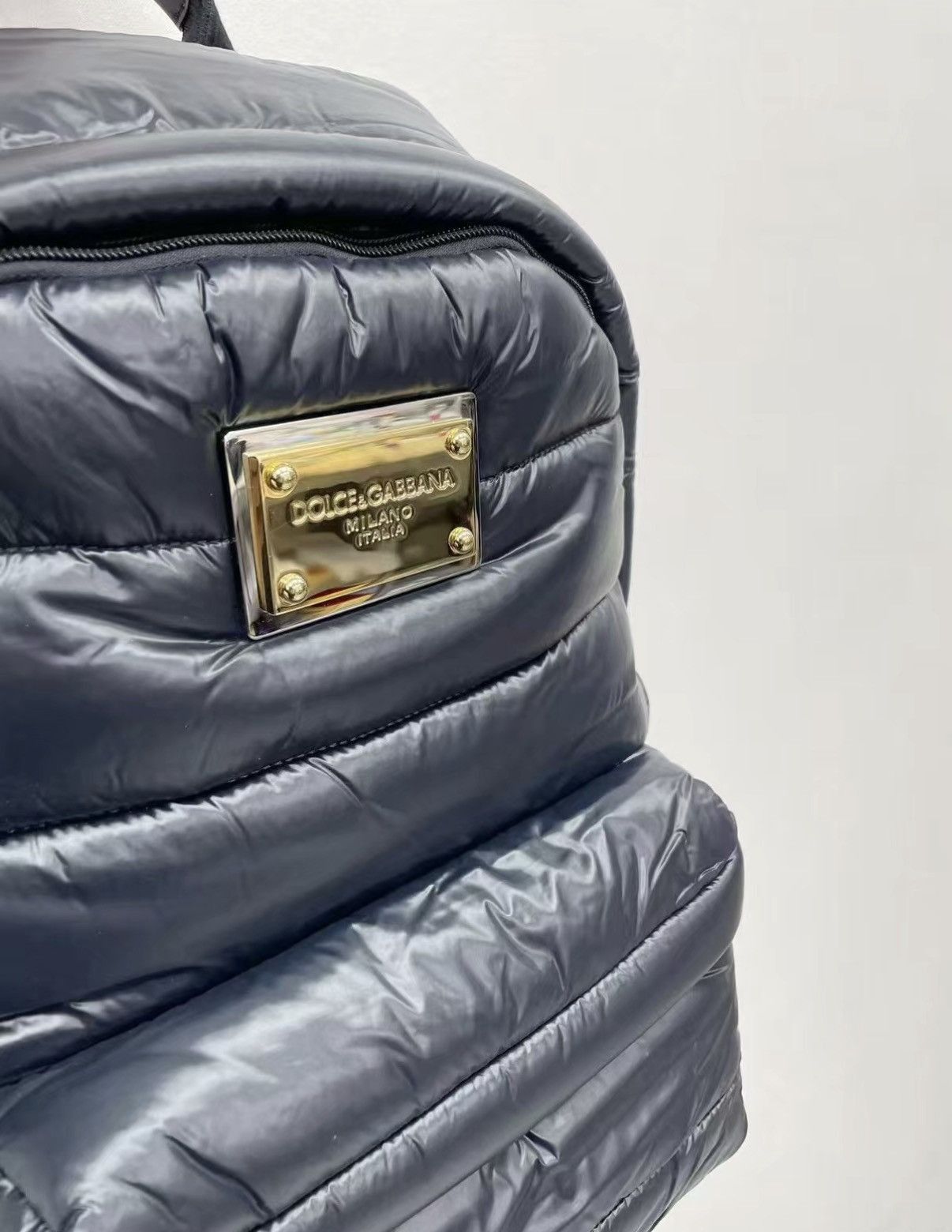 Dolce & Gabbana Quilted Black Backpack Size ONE SIZE - 2 Thumbnail
