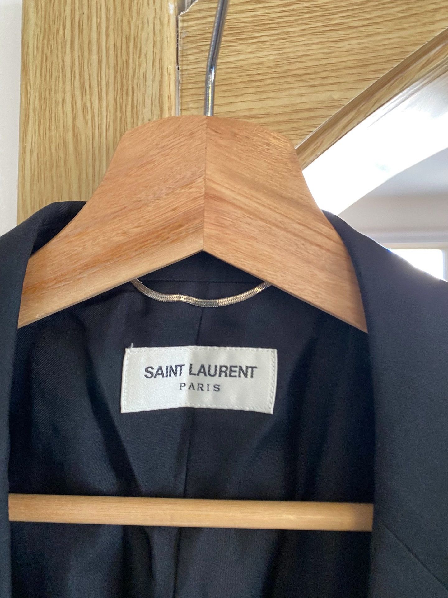 Saint Laurent Paris Saint Laurent Black Men's Blazer Size US S / EU 44-46 / 1 - 3 Thumbnail