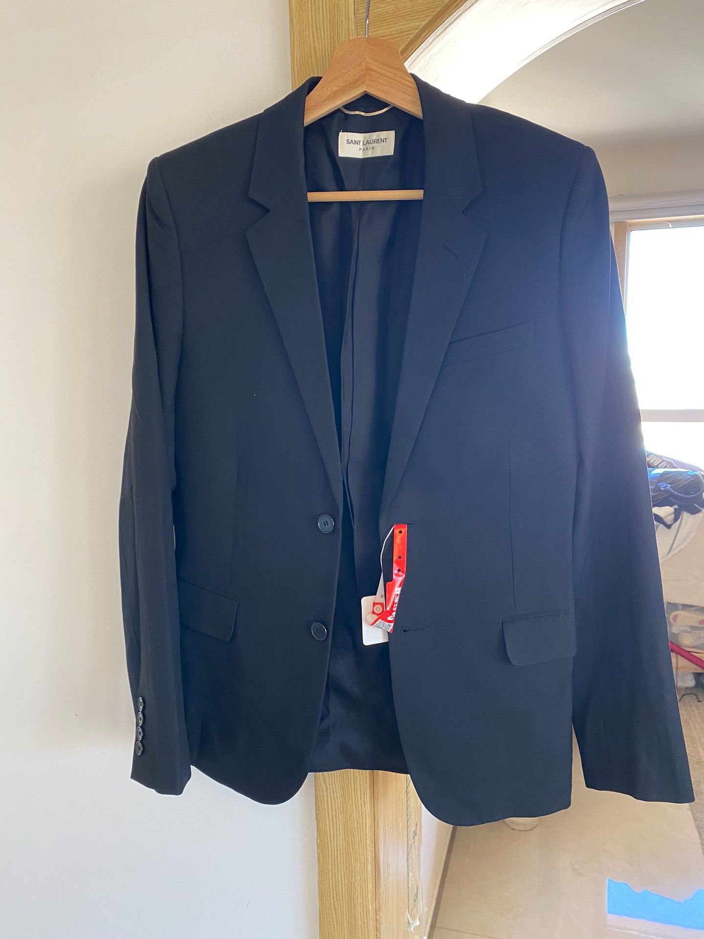 Saint Laurent Paris Saint Laurent Black Men's Blazer Size US S / EU 44-46 / 1 - 2 Thumbnail