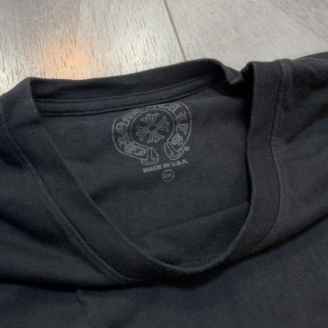 Saint Laurent Paris Chrome Hearts New York Limited Cross Scroll Tee Size US XXL / EU 58 / 5 - 2 Thumbnail