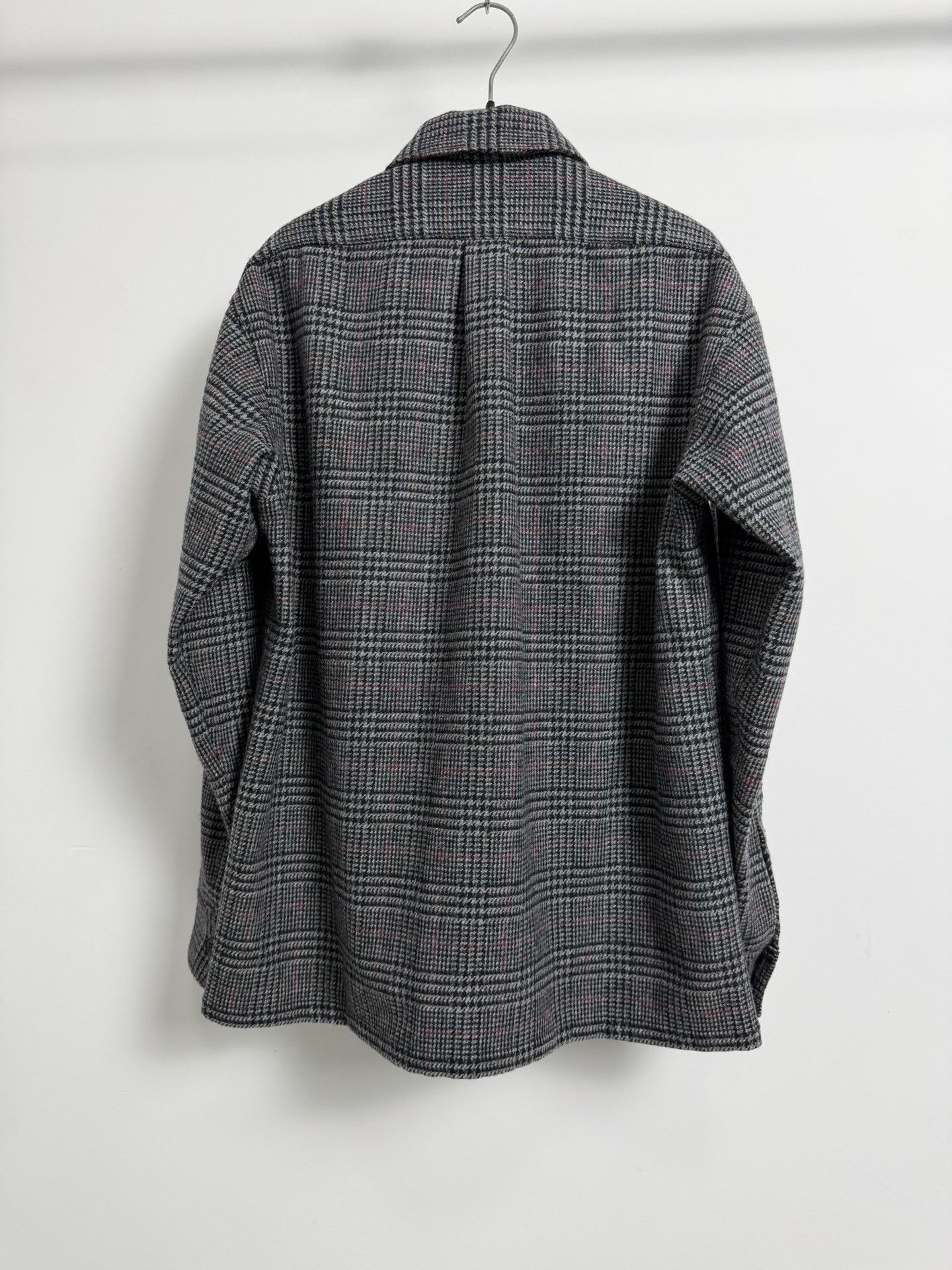 Saint Laurent Paris Saint Laurent 16FW Check Wool Overshirt Size US S / EU 44-46 / 1 - 2 Thumbnail
