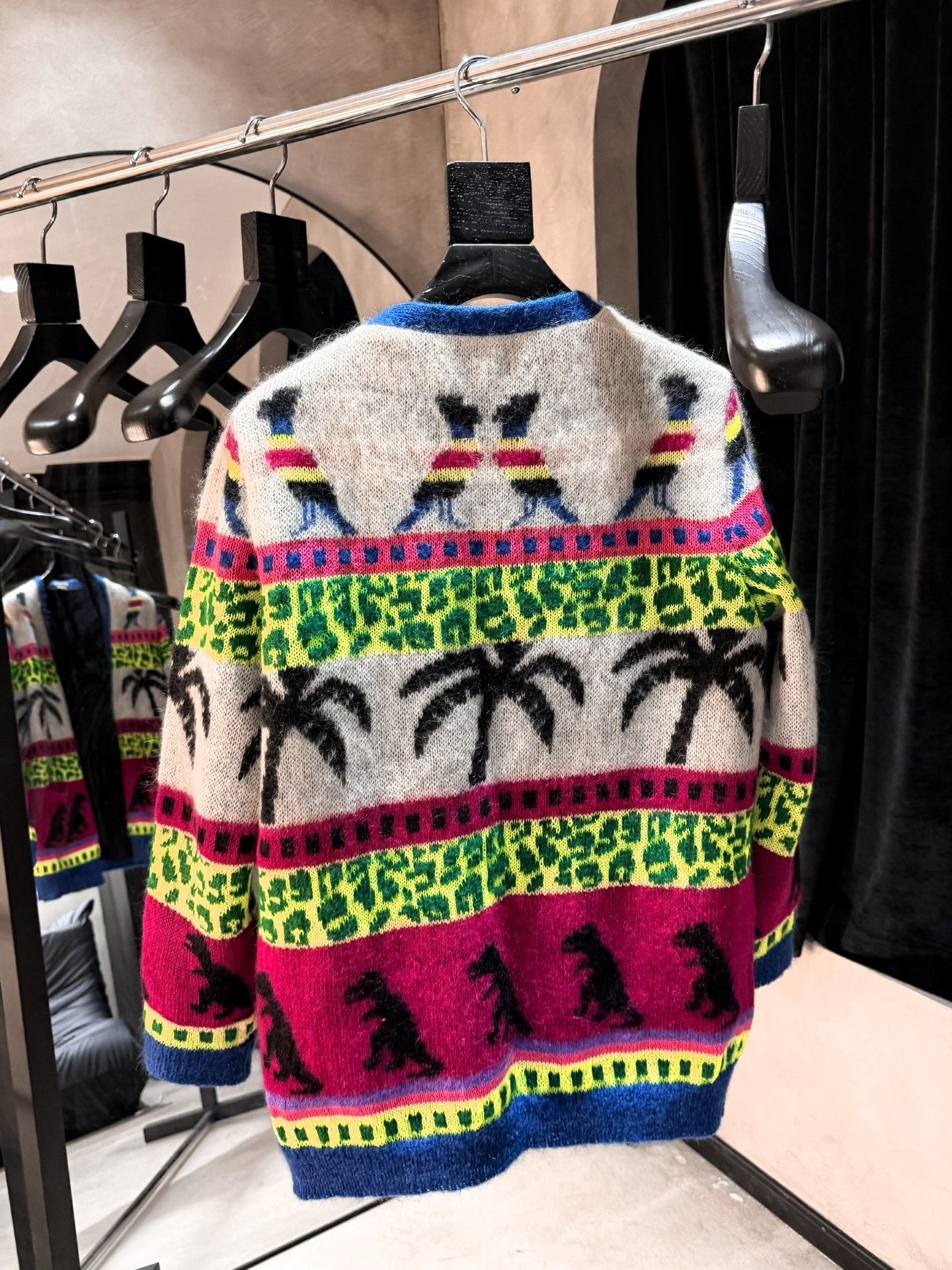 Saint Laurent Paris Saint Laurent GD Palm Tree Cardigan Size US M / EU 48-50 / 2 - 4 Thumbnail
