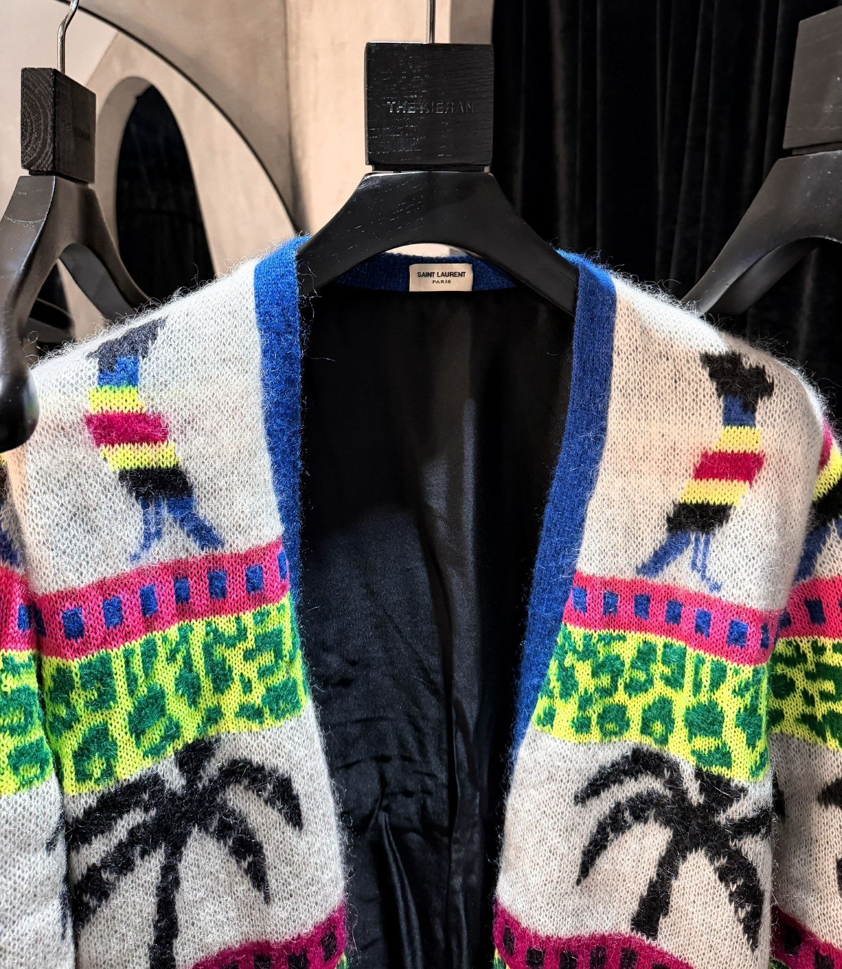 Saint Laurent Paris Saint Laurent GD Palm Tree Cardigan Size US M / EU 48-50 / 2 - 2 Thumbnail