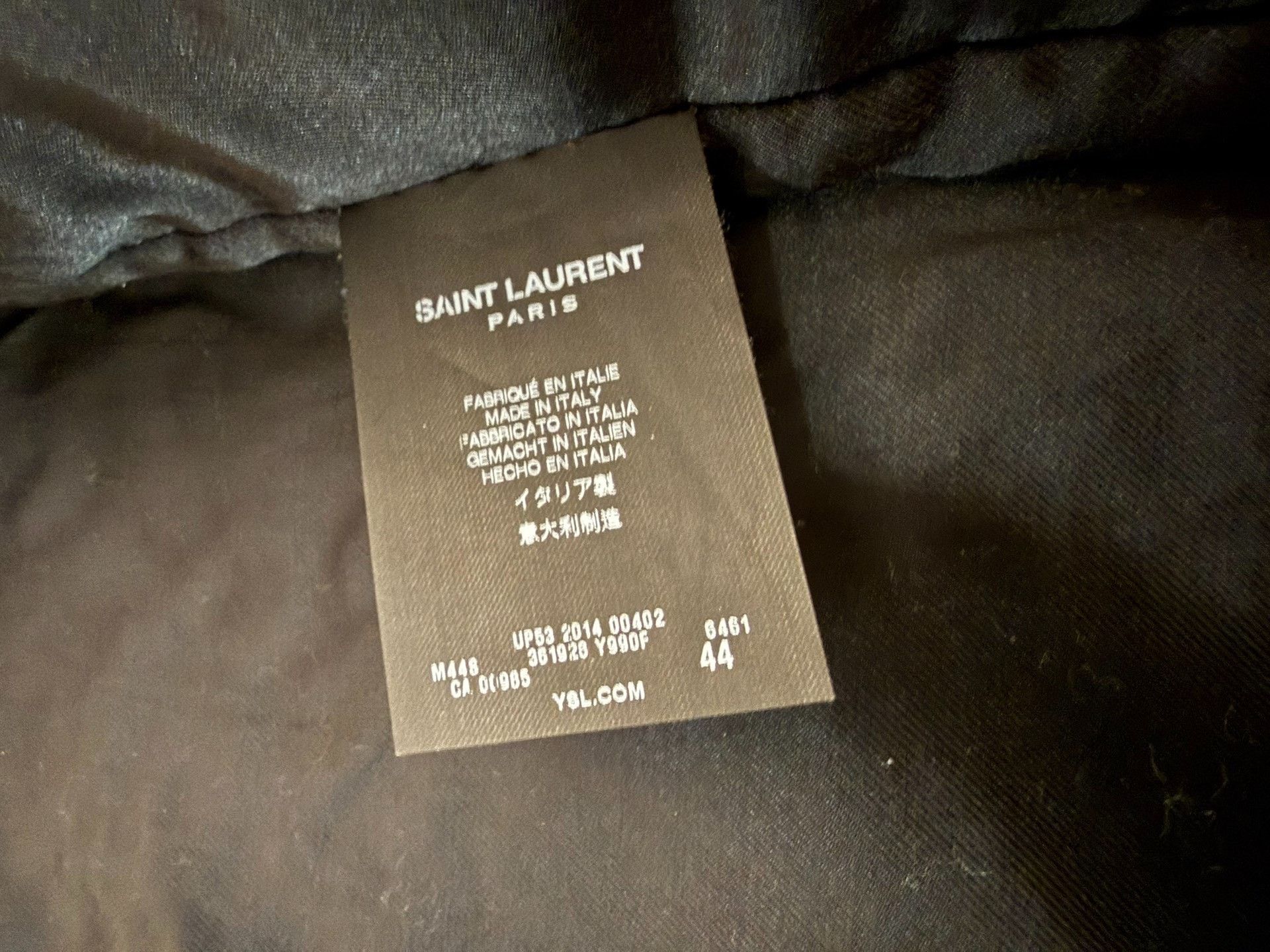 Saint Laurent Paris Saint Laurent Hedi Slimane Plaid Coat Size US S / EU 44-46 / 1 - 3 Thumbnail