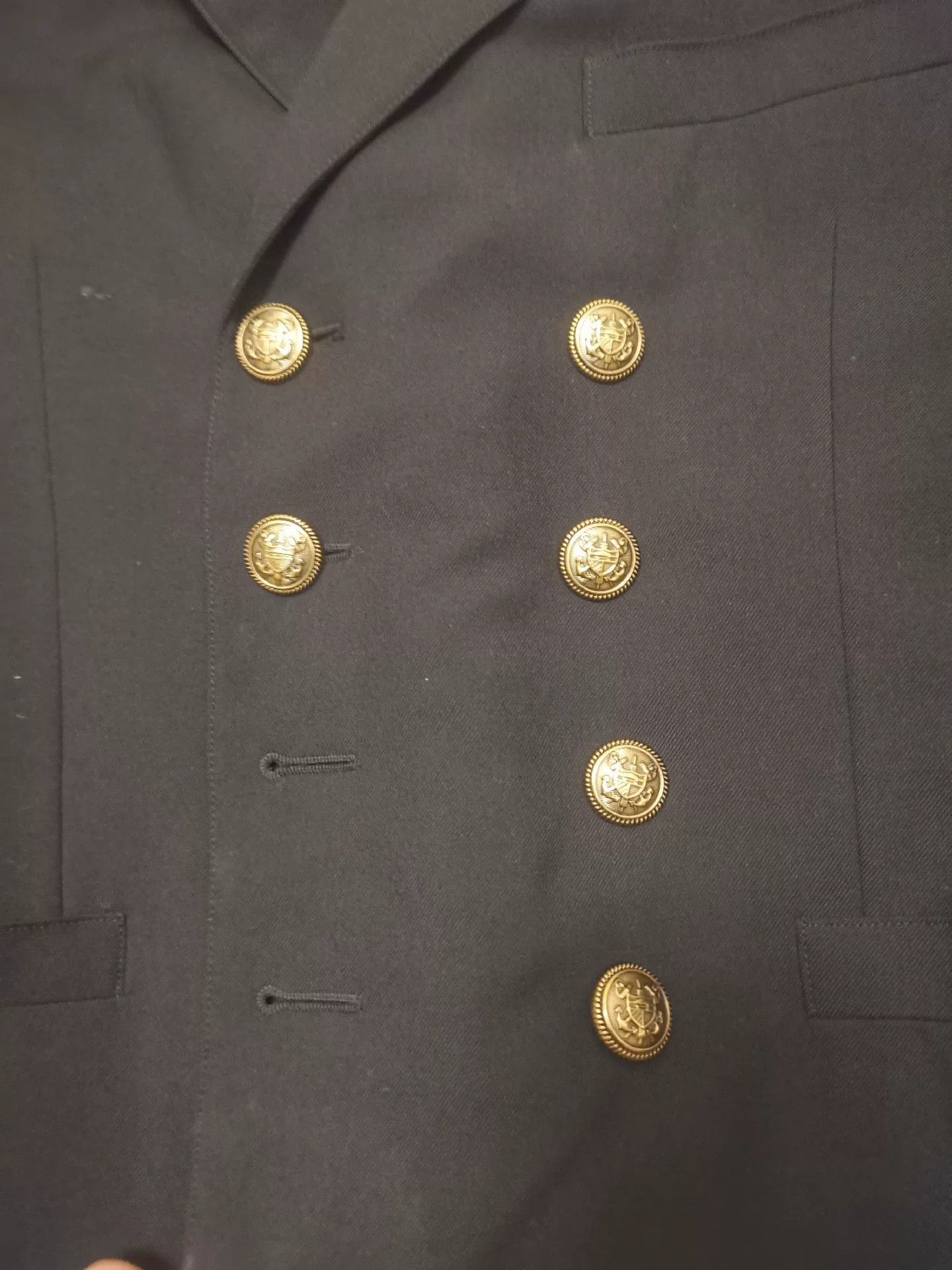 Saint Laurent Paris Saint Laurent Black Double-Breasted Blazer Size US S / EU 44-46 / 1 - 5 Thumbnail