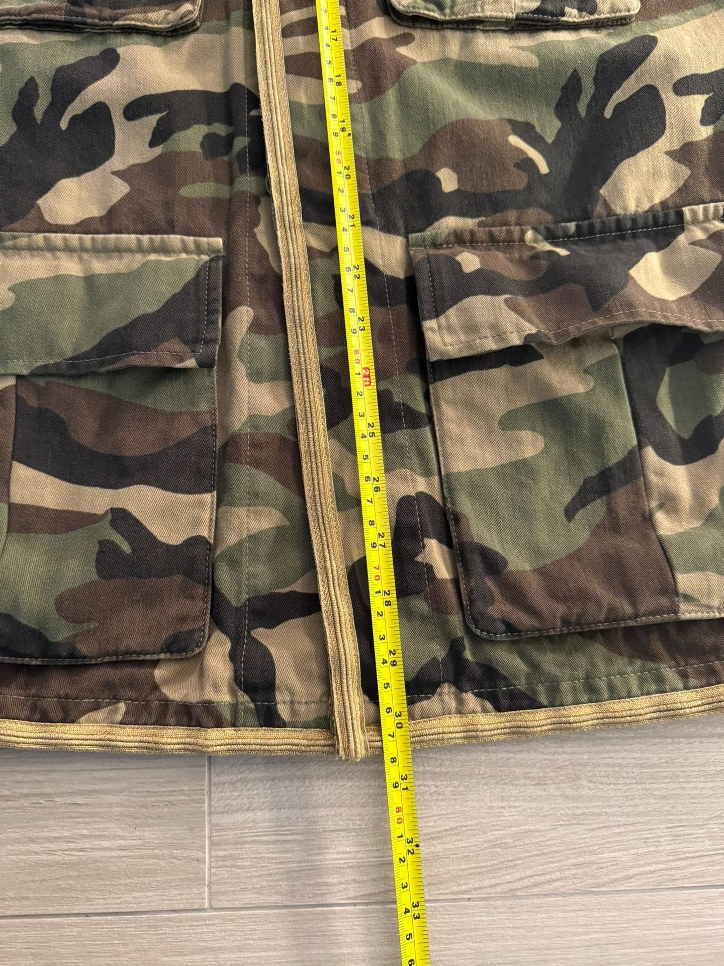Saint Laurent Paris Saint Laurent Hedi Slimane Camouflage Jacket Size US S / EU 44-46 / 1 - 3 Thumbnail