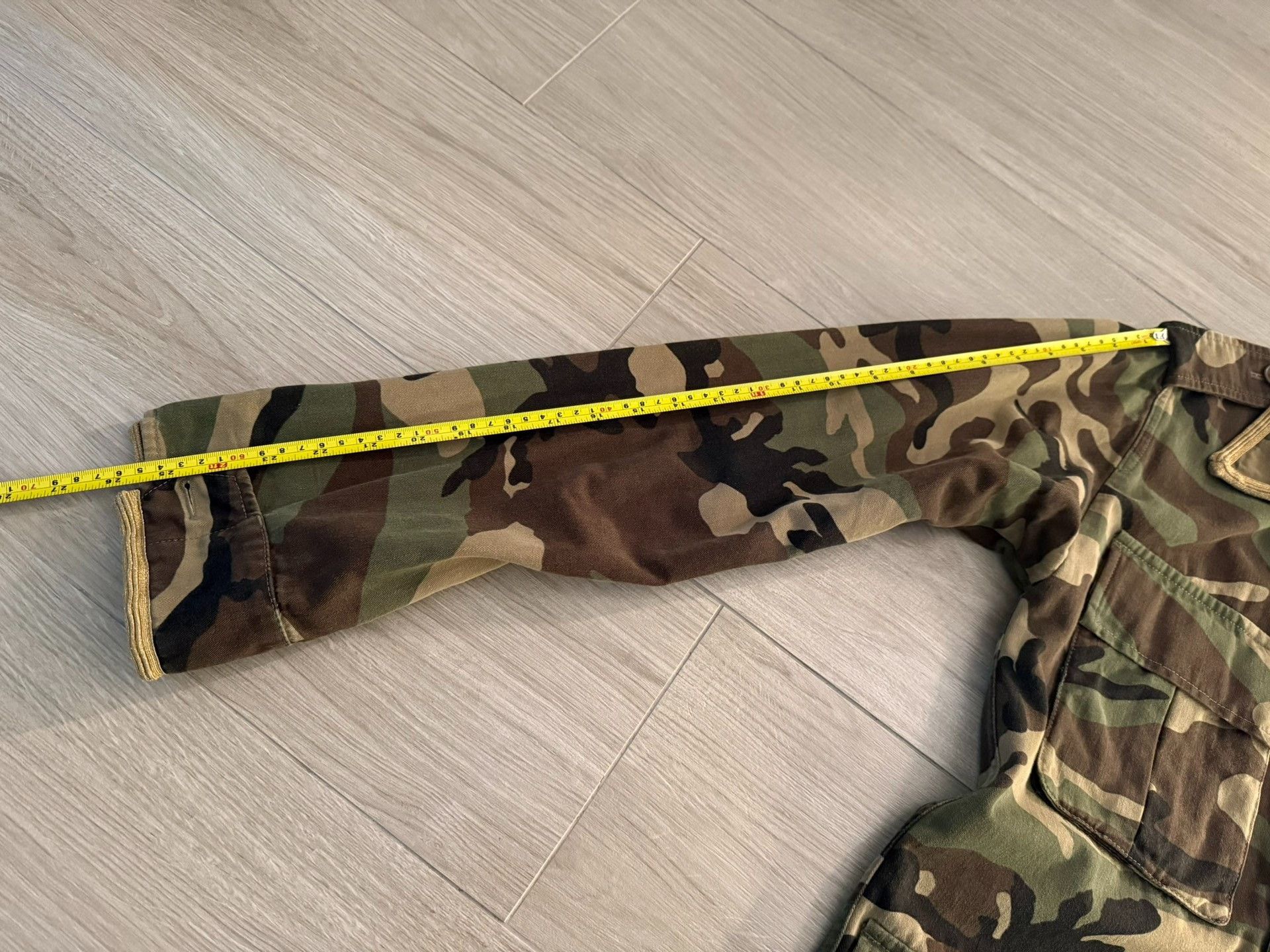 Saint Laurent Paris Saint Laurent Hedi Slimane Camouflage Jacket Size US S / EU 44-46 / 1 - 4 Thumbnail