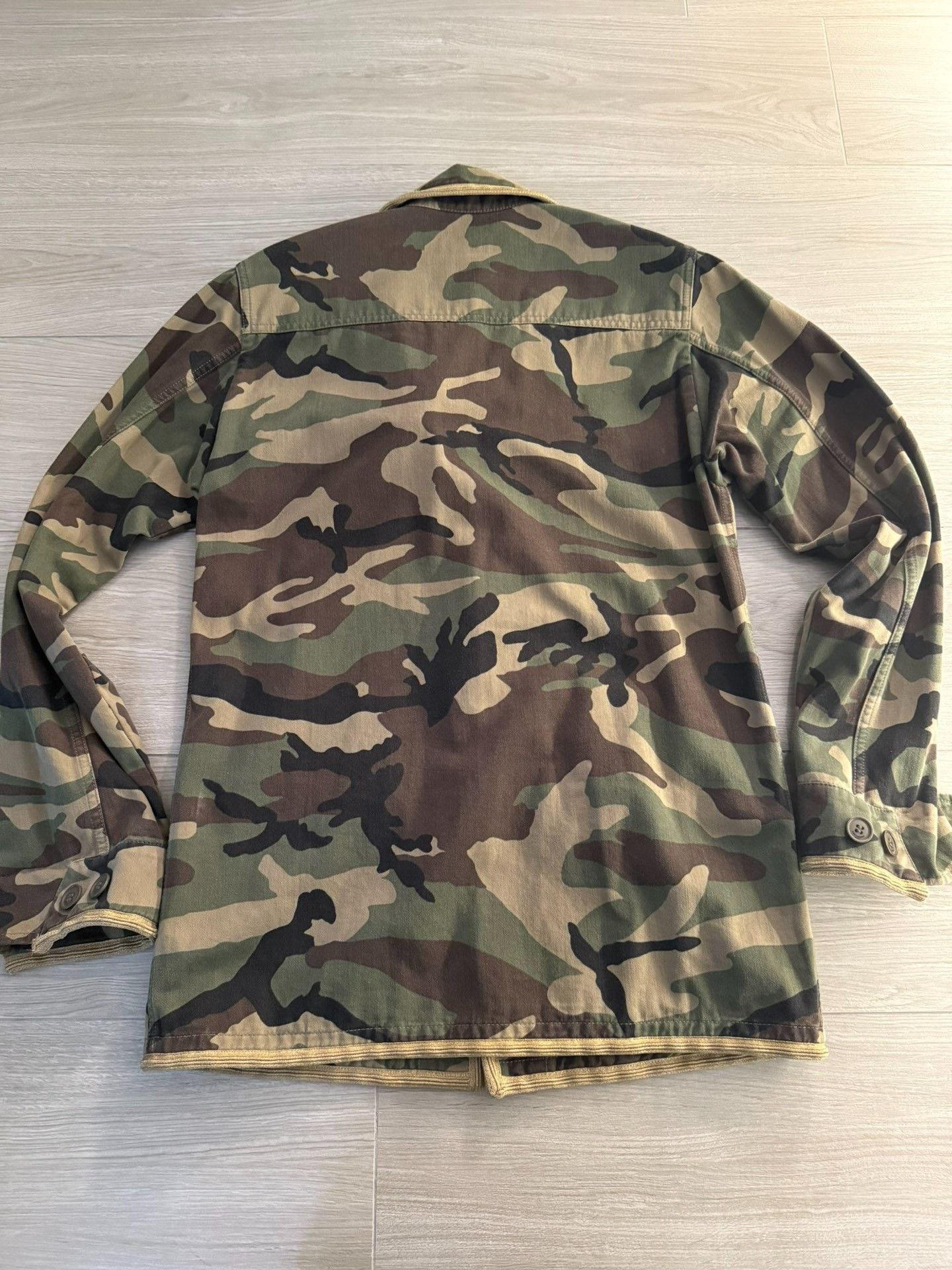 Saint Laurent Paris Saint Laurent Hedi Slimane Camouflage Jacket Size US S / EU 44-46 / 1 - 8 Thumbnail