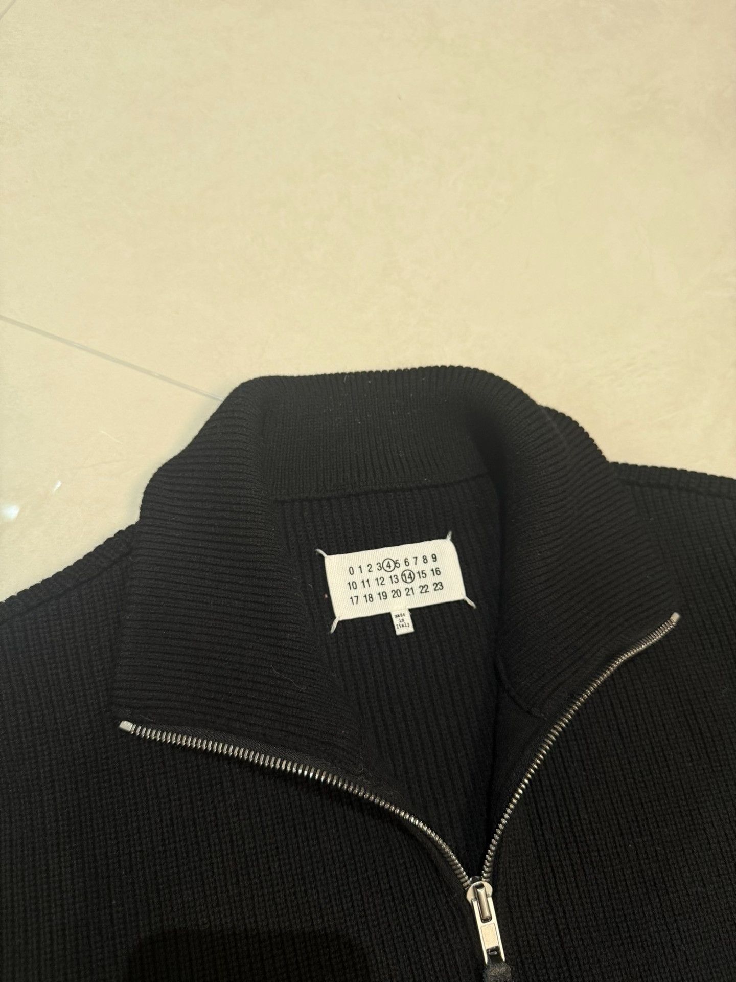 Saint Laurent Paris Maison Margiela Ribbed Zip-Up Sweater Size US L / EU 52-54 / 3 - 3 Thumbnail