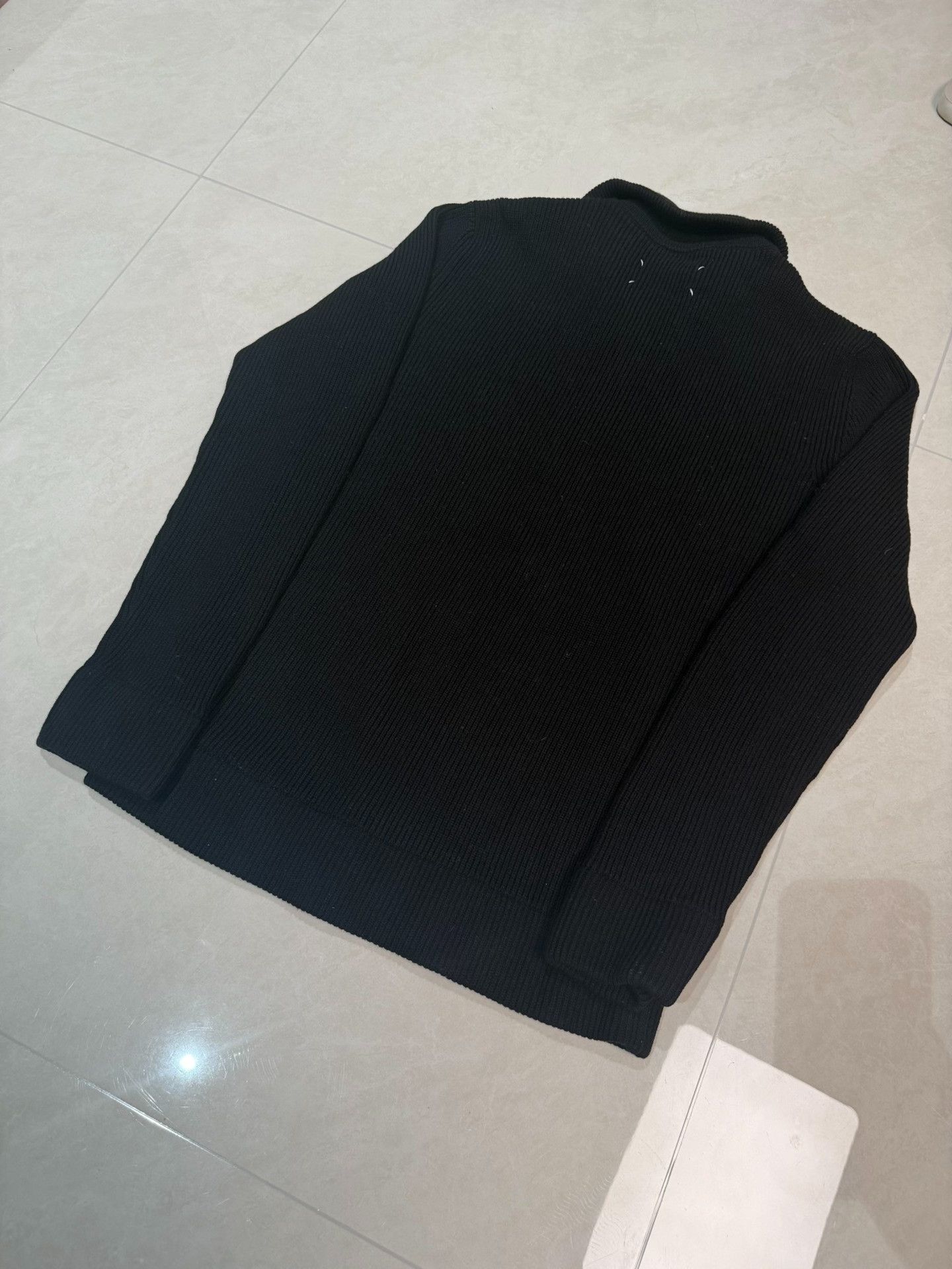 Saint Laurent Paris Maison Margiela Ribbed Zip-Up Sweater Size US L / EU 52-54 / 3 - 2 Thumbnail