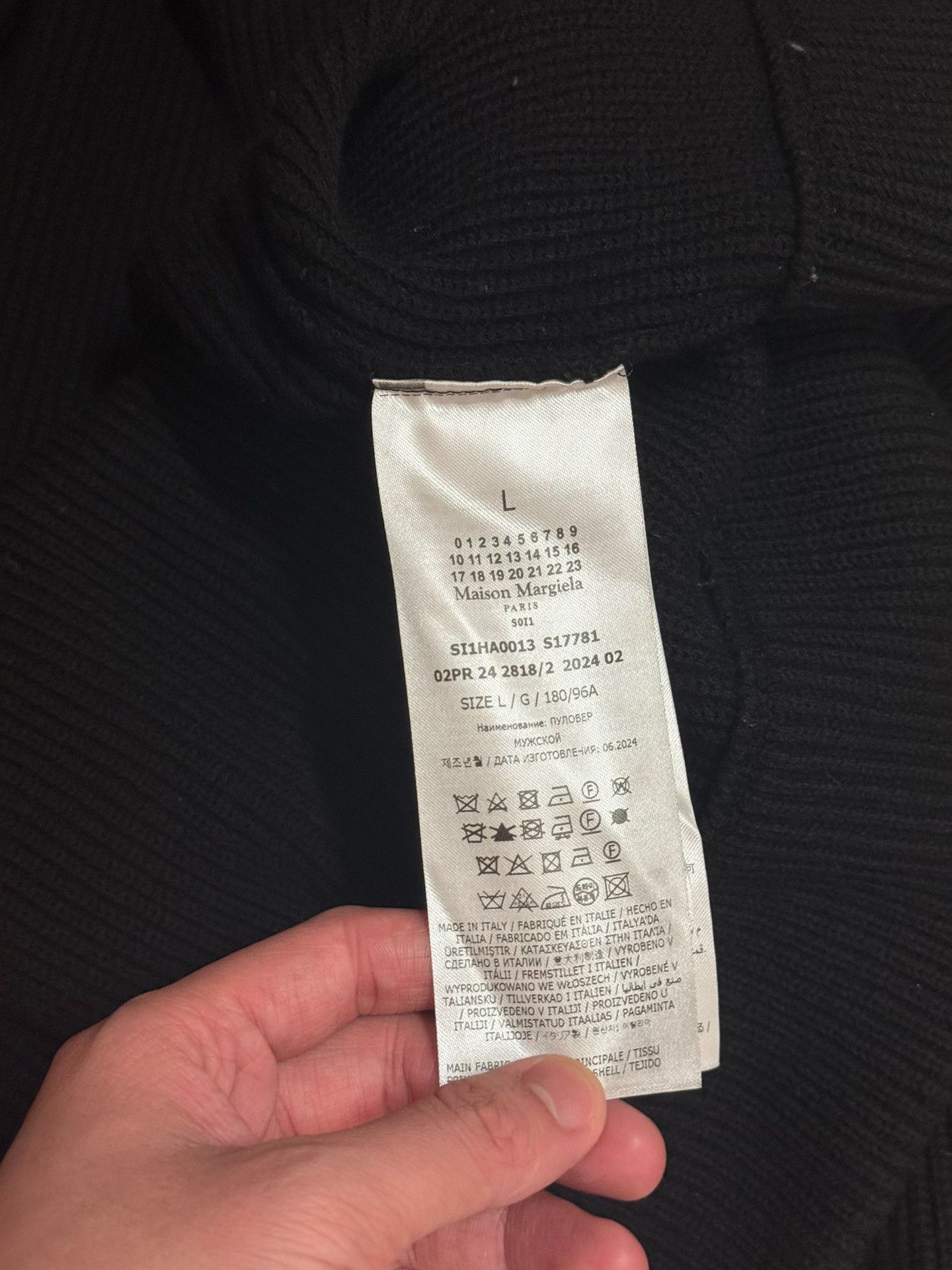Saint Laurent Paris Maison Margiela Ribbed Zip-Up Sweater Size US L / EU 52-54 / 3 - 4 Thumbnail