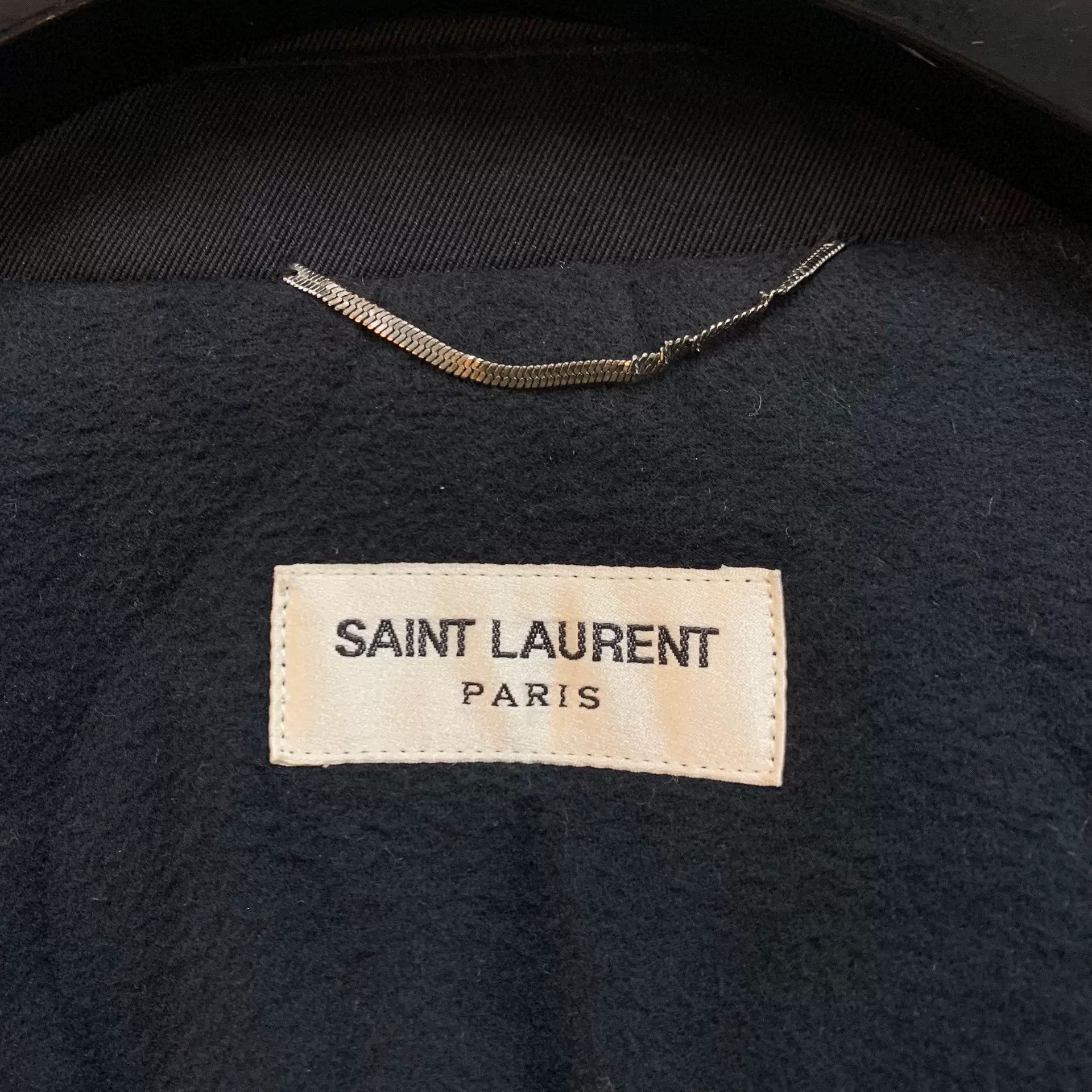 Saint Laurent Paris Saint Laurent Black Beige Rose Embroidery Jacket Size US M / EU 48-50 / 2 - 4 Thumbnail