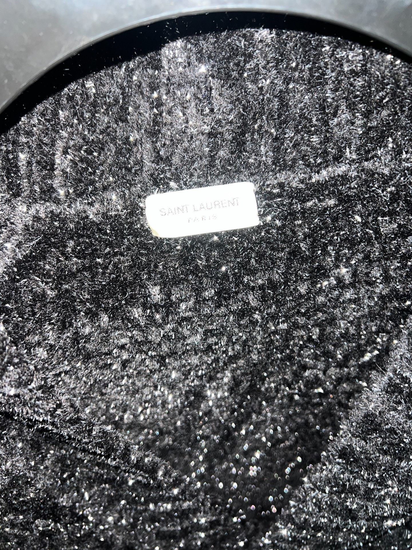Saint Laurent Paris Saint Laurent Black Glitter Cardigan Size US XS / EU 42 / 0 - 3 Thumbnail
