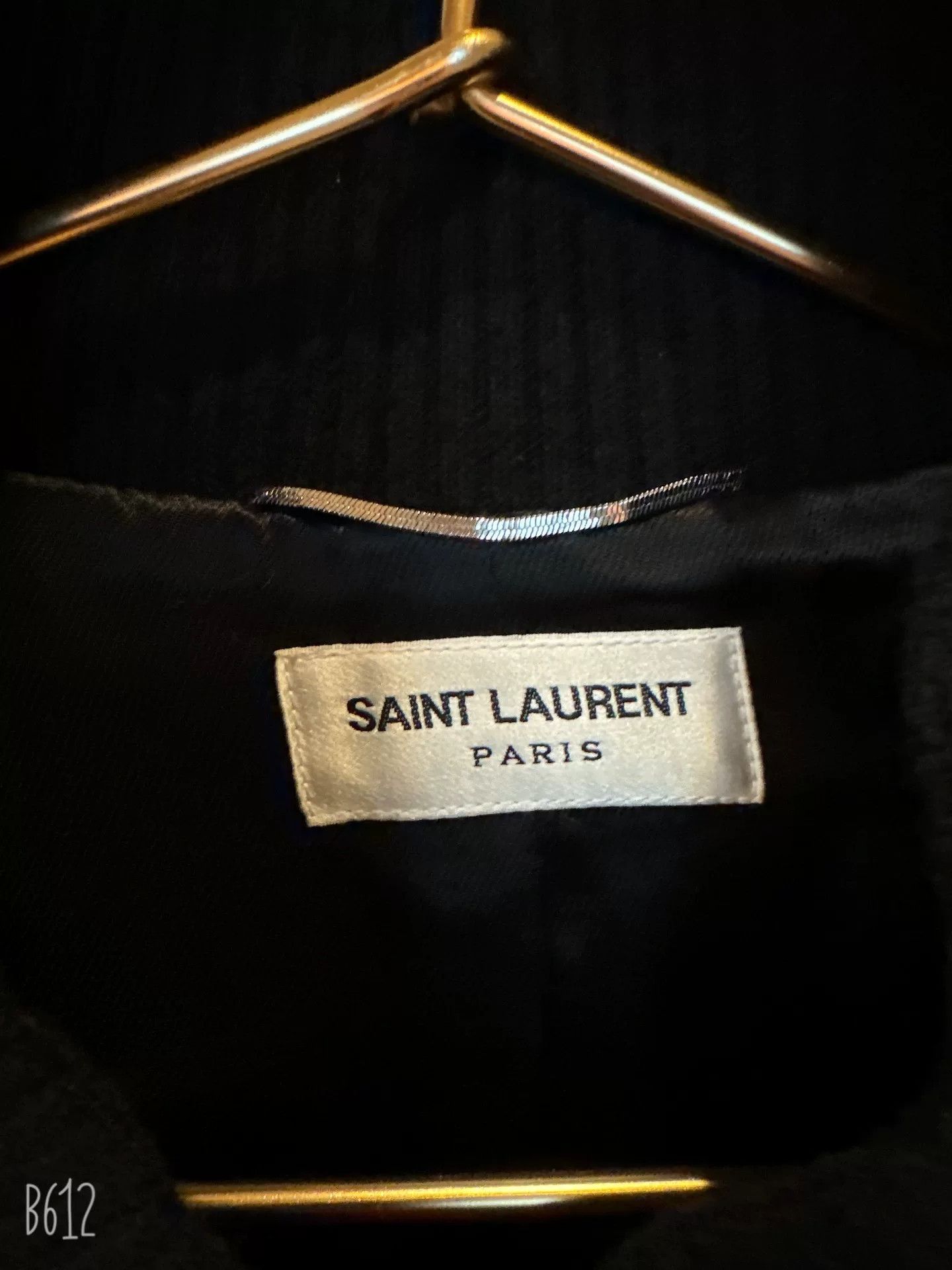 Saint Laurent Paris Saint Laurent Leather Sleeves Baseball Jacket Size US M / EU 48-50 / 2 - 3 Thumbnail