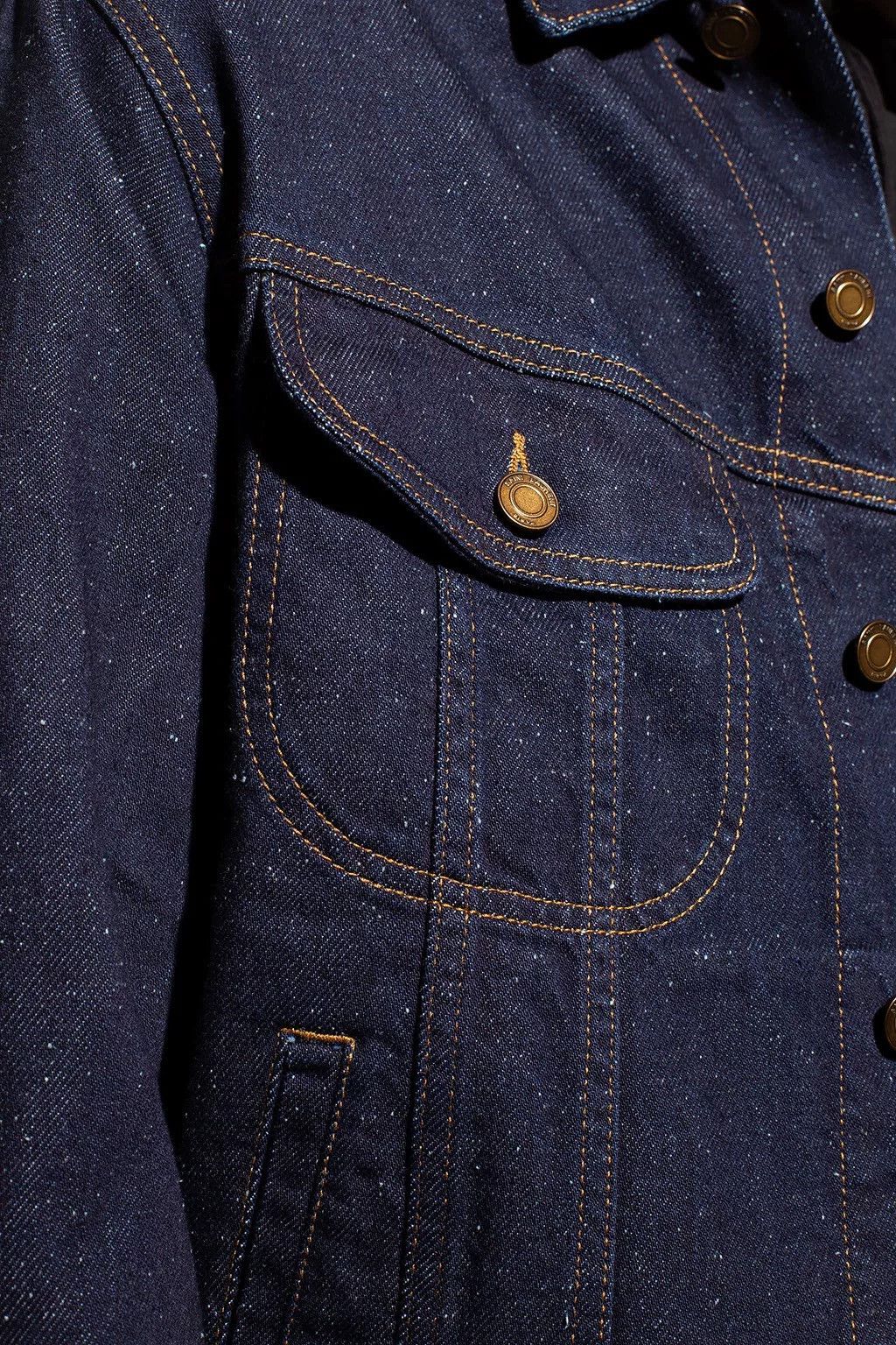 Saint Laurent Paris Saint Laurent Dark Blue Denim Jacket Size US S / EU 44-46 / 1 - 5 Thumbnail