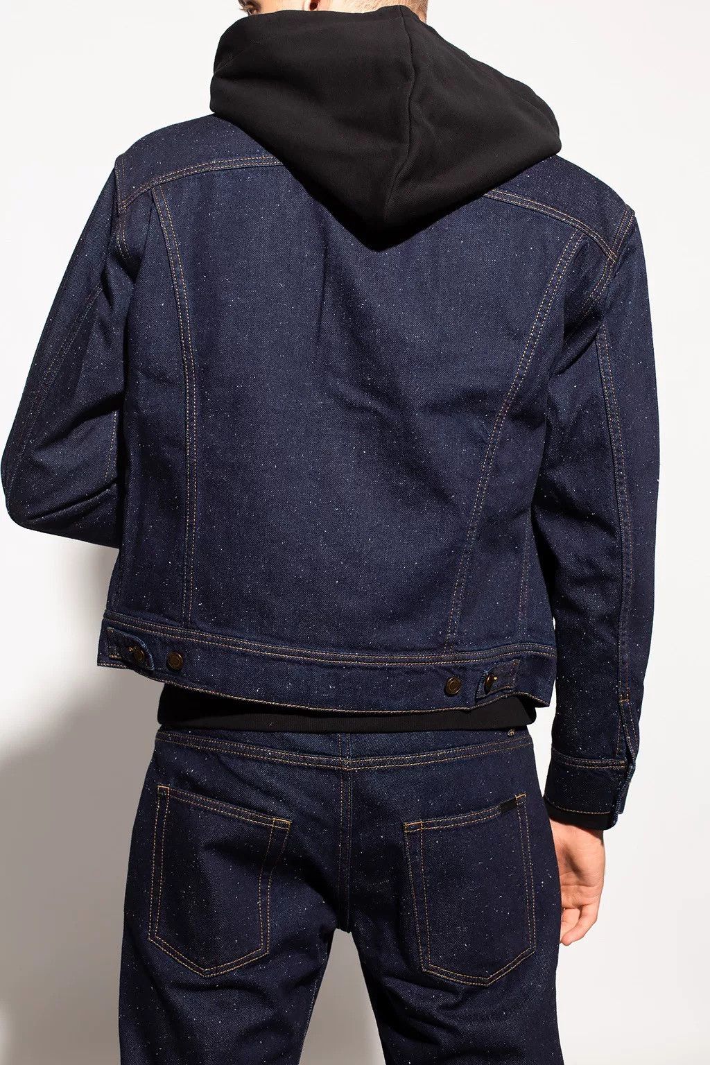 Saint Laurent Paris Saint Laurent Dark Blue Denim Jacket Size US S / EU 44-46 / 1 - 6 Thumbnail