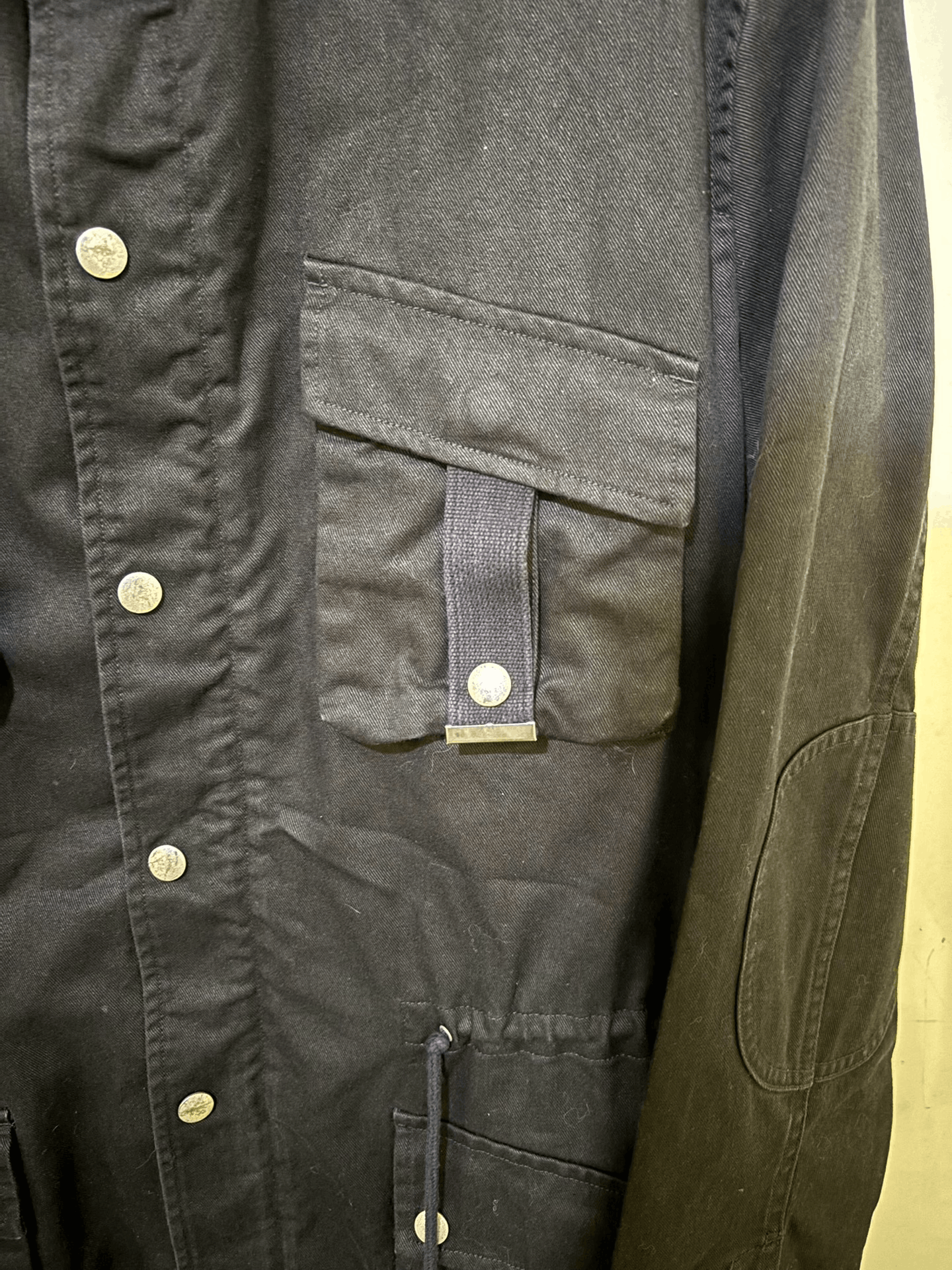 Saint Laurent Paris Saint Laurent Black Hunting Jacket Size US S / EU 44-46 / 1 - 2 Thumbnail