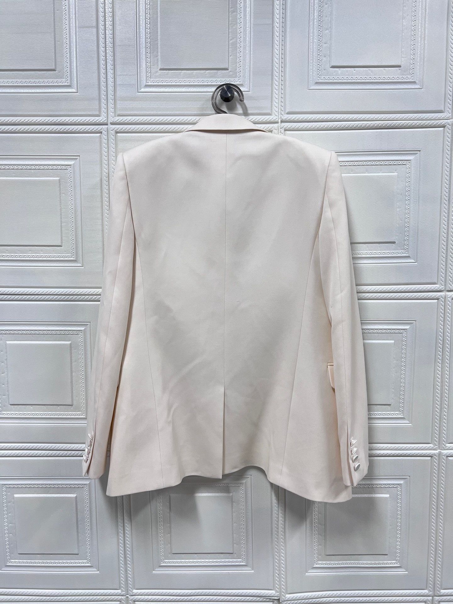 Saint Laurent Paris Saint Laurent Beige Single-Button Blazer Size S / US 4 / IT 40 - 2 Thumbnail