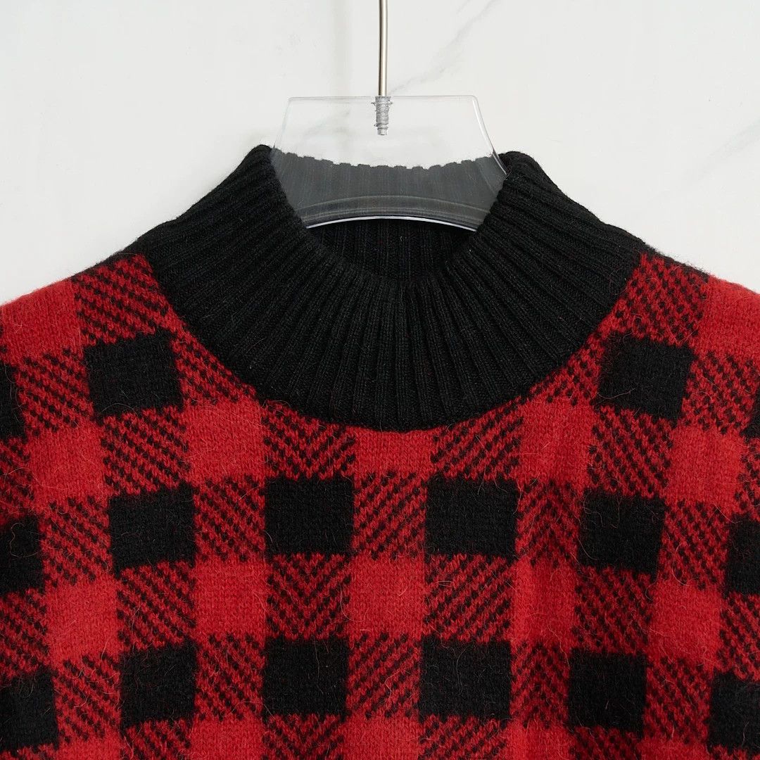 Saint Laurent Paris Saint Laurent Men's Classic Checkered Sweater Size US M / EU 48-50 / 2 - 2 Thumbnail