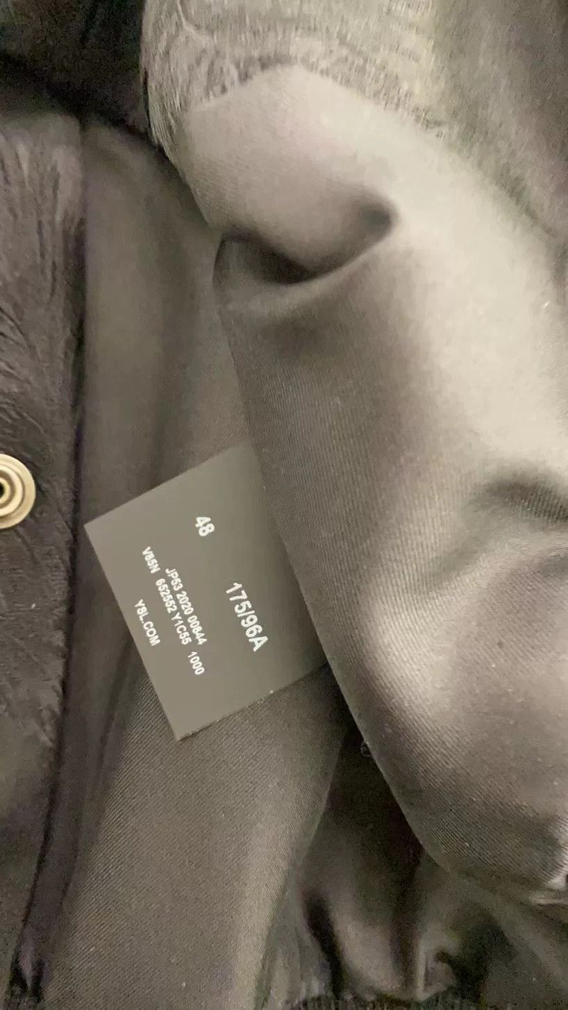 Saint Laurent Paris Saint Laurent Palm Leaf Silk Jacket Size US M / EU 48-50 / 2 - 2 Thumbnail
