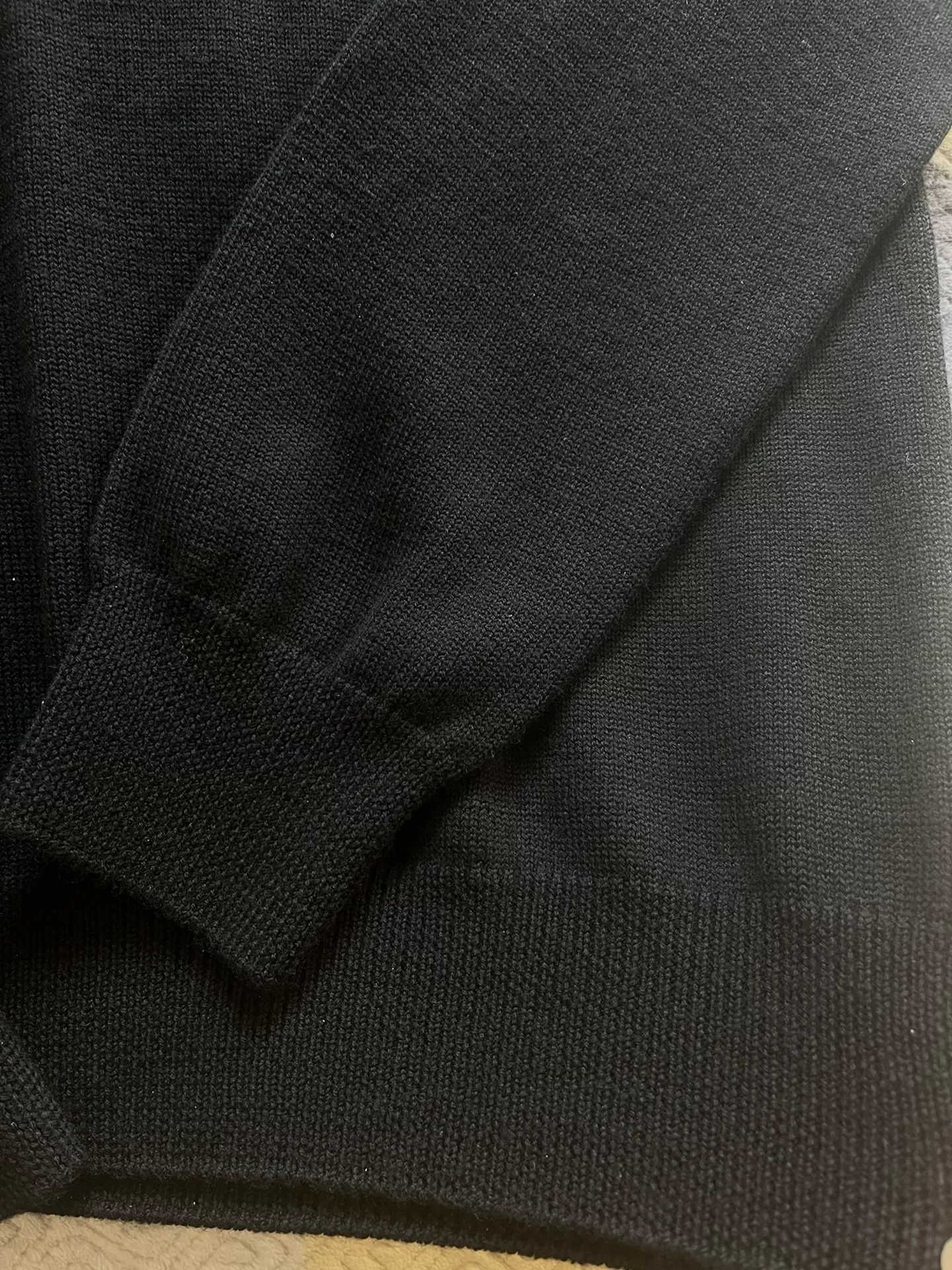 Saint Laurent Paris Saint Laurent Black Turtleneck Sweater Size US L / EU 52-54 / 3 - 2 Thumbnail