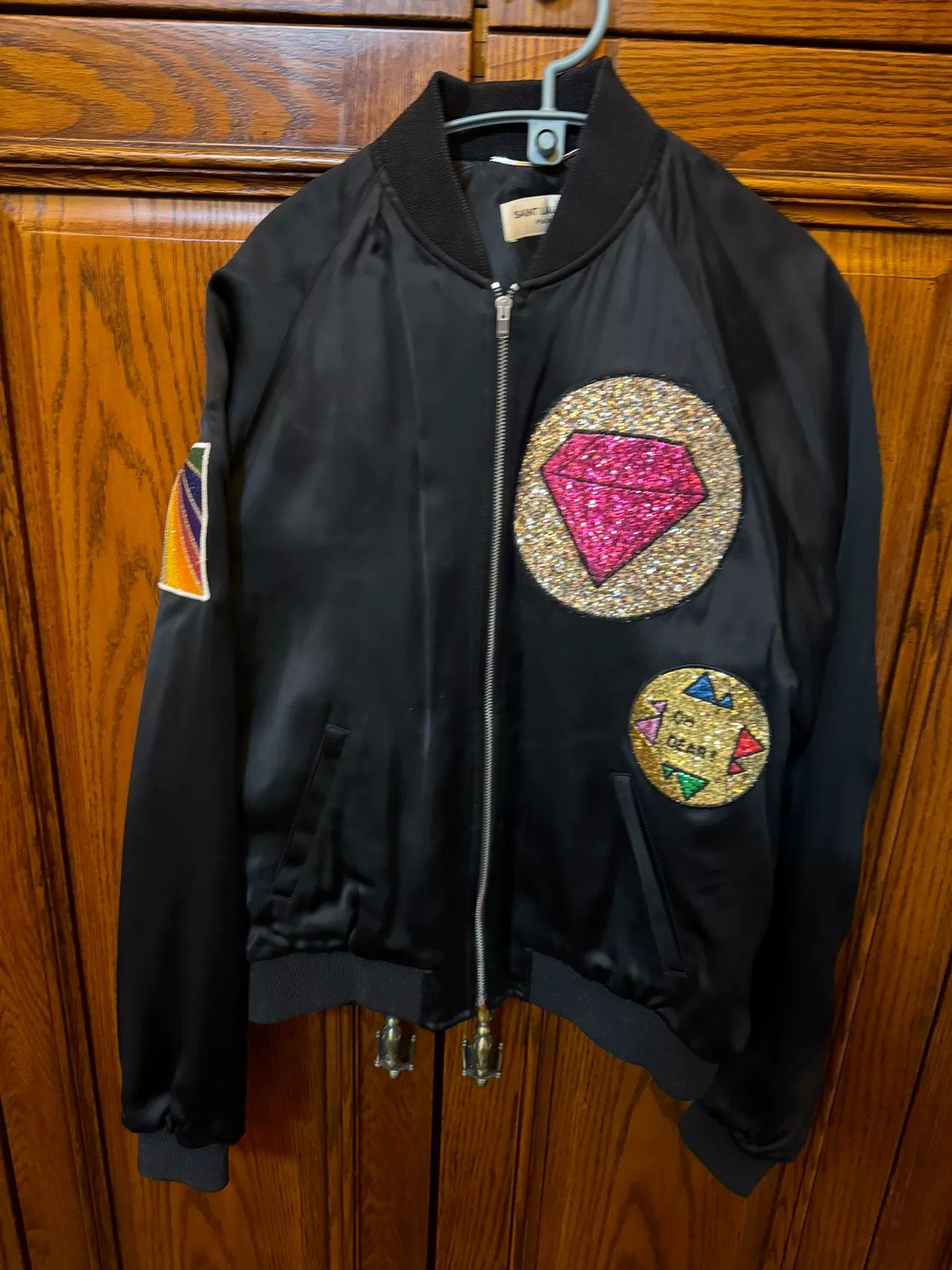 Saint Laurent Paris Saint Laurent Diamond Jacket Size US M / EU 48-50 / 2 - 2 Thumbnail