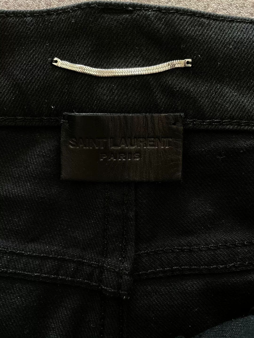 Saint Laurent Paris Saint Laurent Slim Black Jeans Size US 34 / EU 50 - 4 Thumbnail