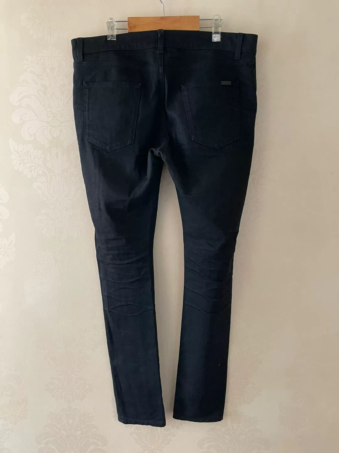 Saint Laurent Paris Saint Laurent Slim Black Jeans Size US 34 / EU 50 - 2 Thumbnail