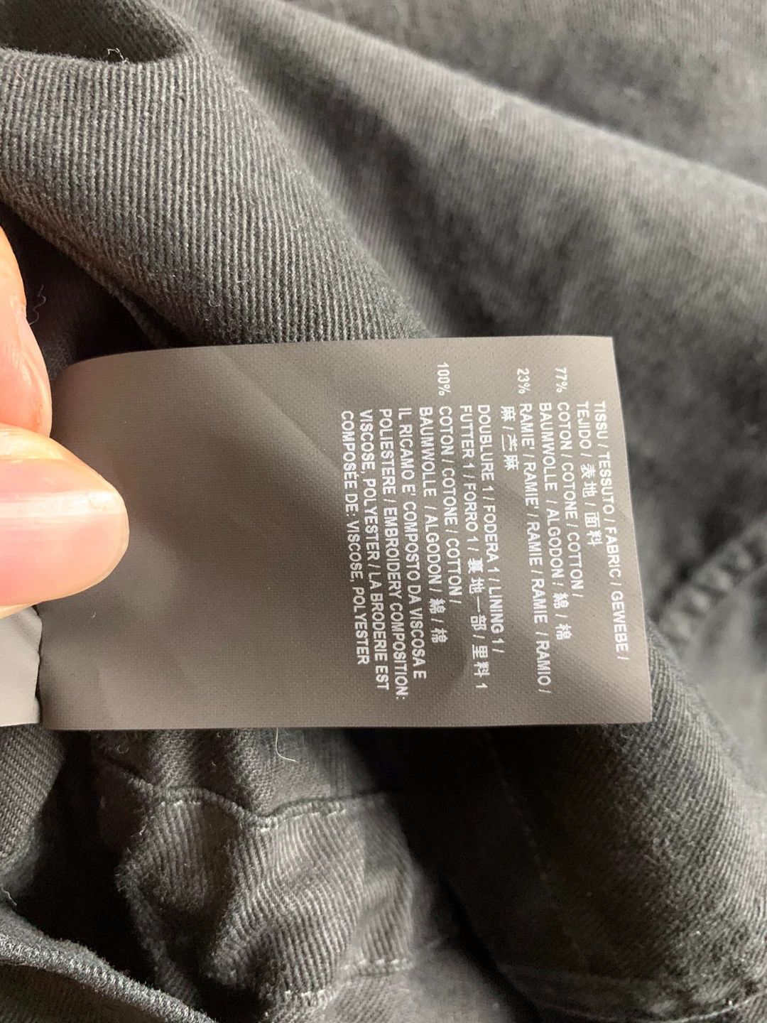 Saint Laurent Paris Saint Laurent Black Caban Jacket Size US S / EU 44-46 / 1 - 7 Thumbnail