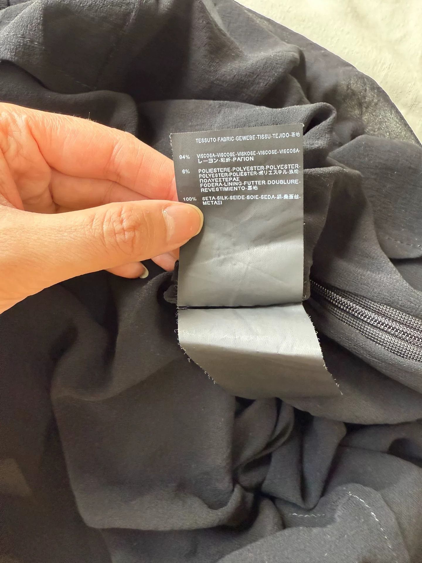 Saint Laurent Paris Saint Laurent YSL Black Bow Collar Dress Size M / US 6-8 / IT 42-44 - 6 Thumbnail