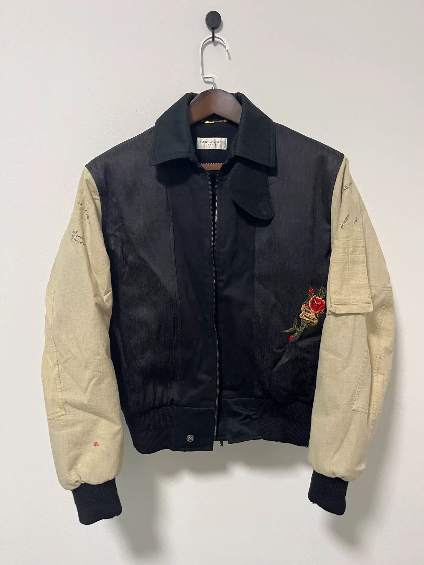 Saint Laurent Paris Saint Laurent Embroidered Jacket Size US M / EU 48-50 / 2 - 2 Thumbnail