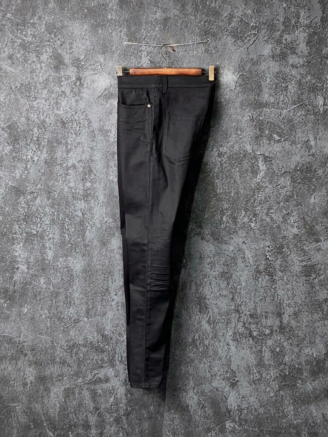 Saint Laurent Paris SAINT LAURENT Black Cotton Jeans Size US 34 / EU 50 - 7 Thumbnail