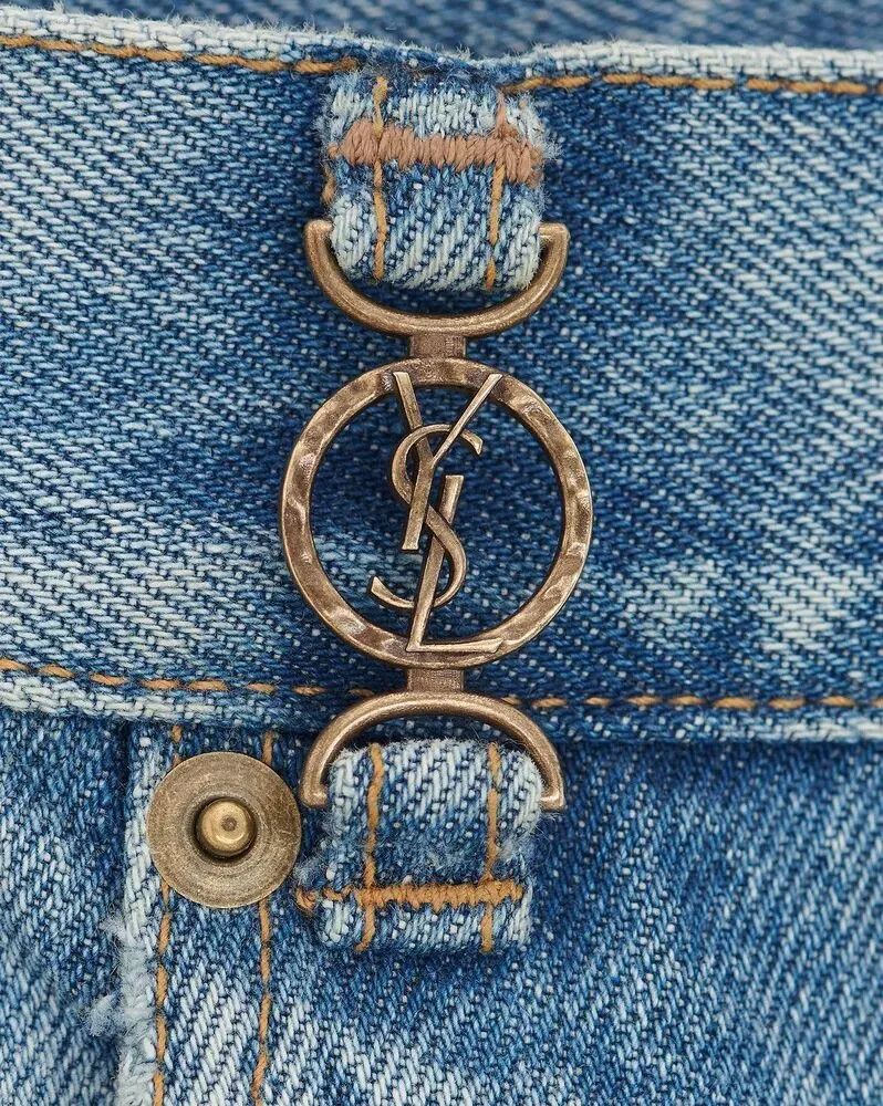 Saint Laurent Paris Saint Laurent 2023 FW Straight Jeans Size 29" - 3 Thumbnail