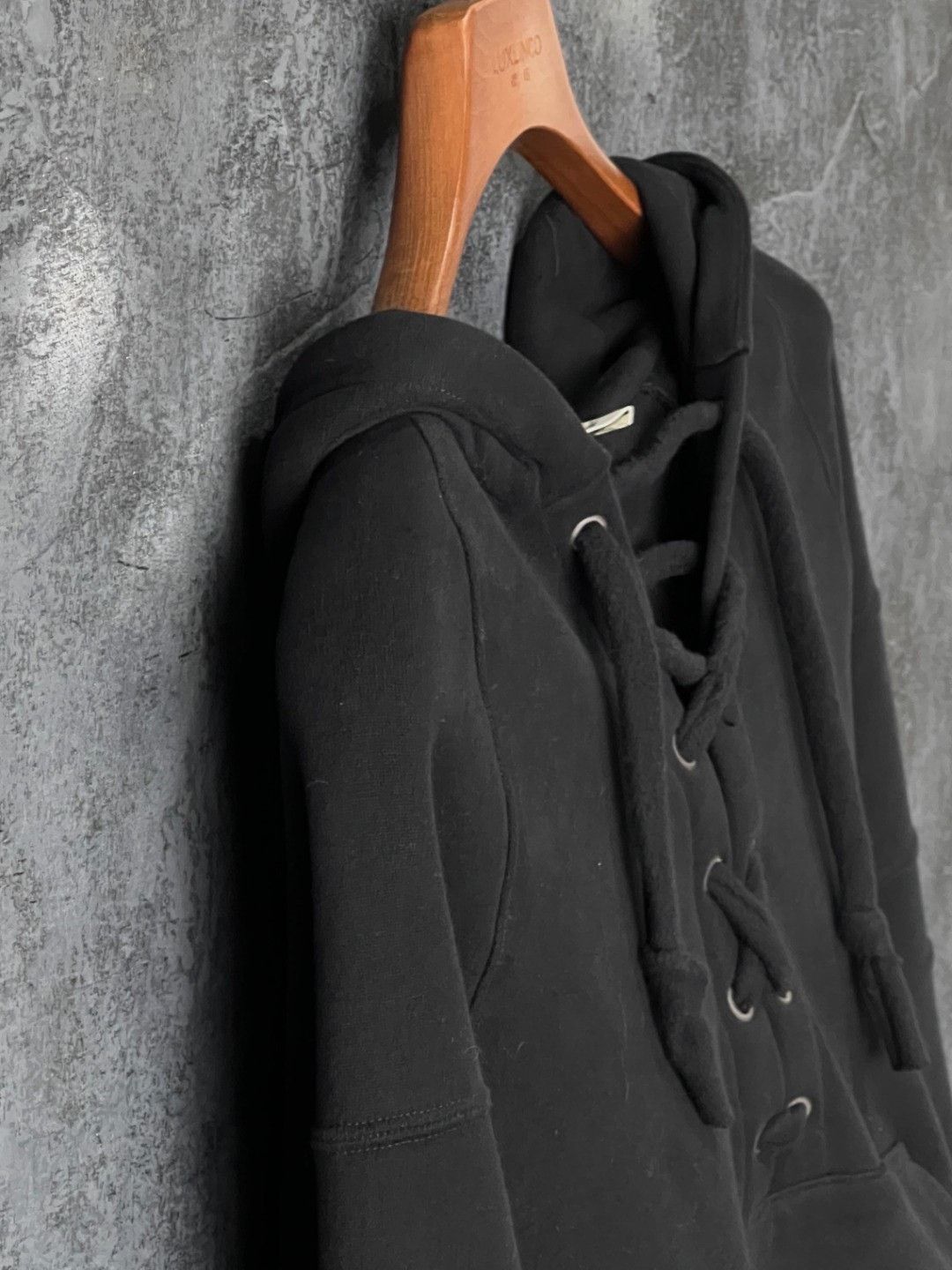 Saint Laurent Paris Saint Laurent Black Cotton Hoodie Size US M / EU 48-50 / 2 - 6 Thumbnail