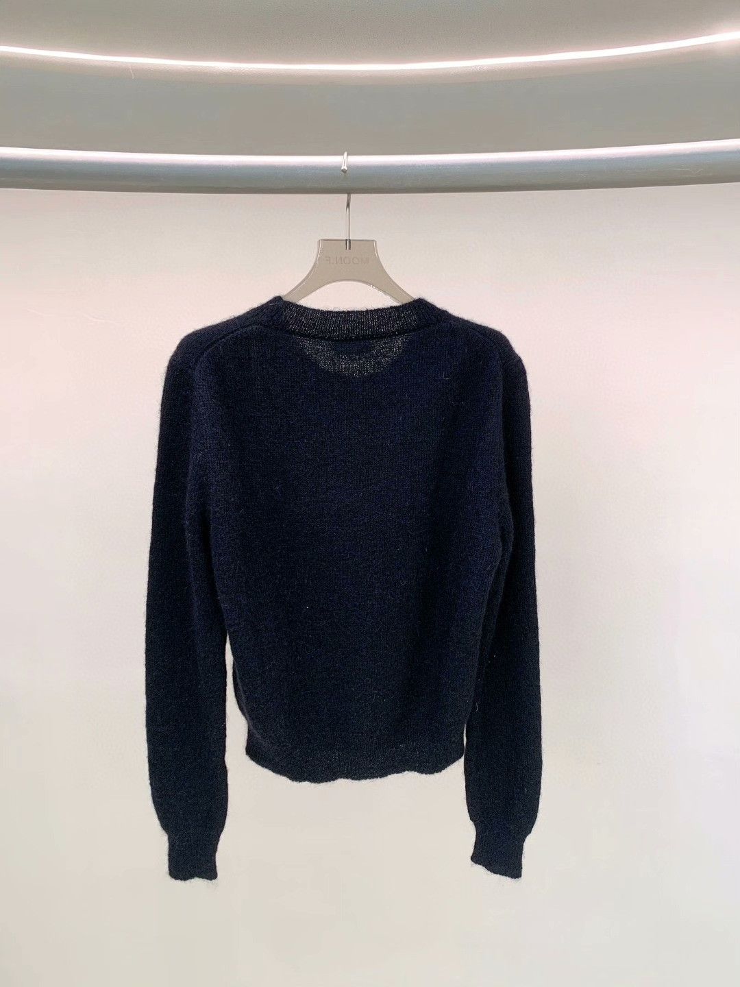 Saint Laurent Paris Saint Laurent Red Lip Blue Sweater Size S / US 4 / IT 40 - 2 Thumbnail