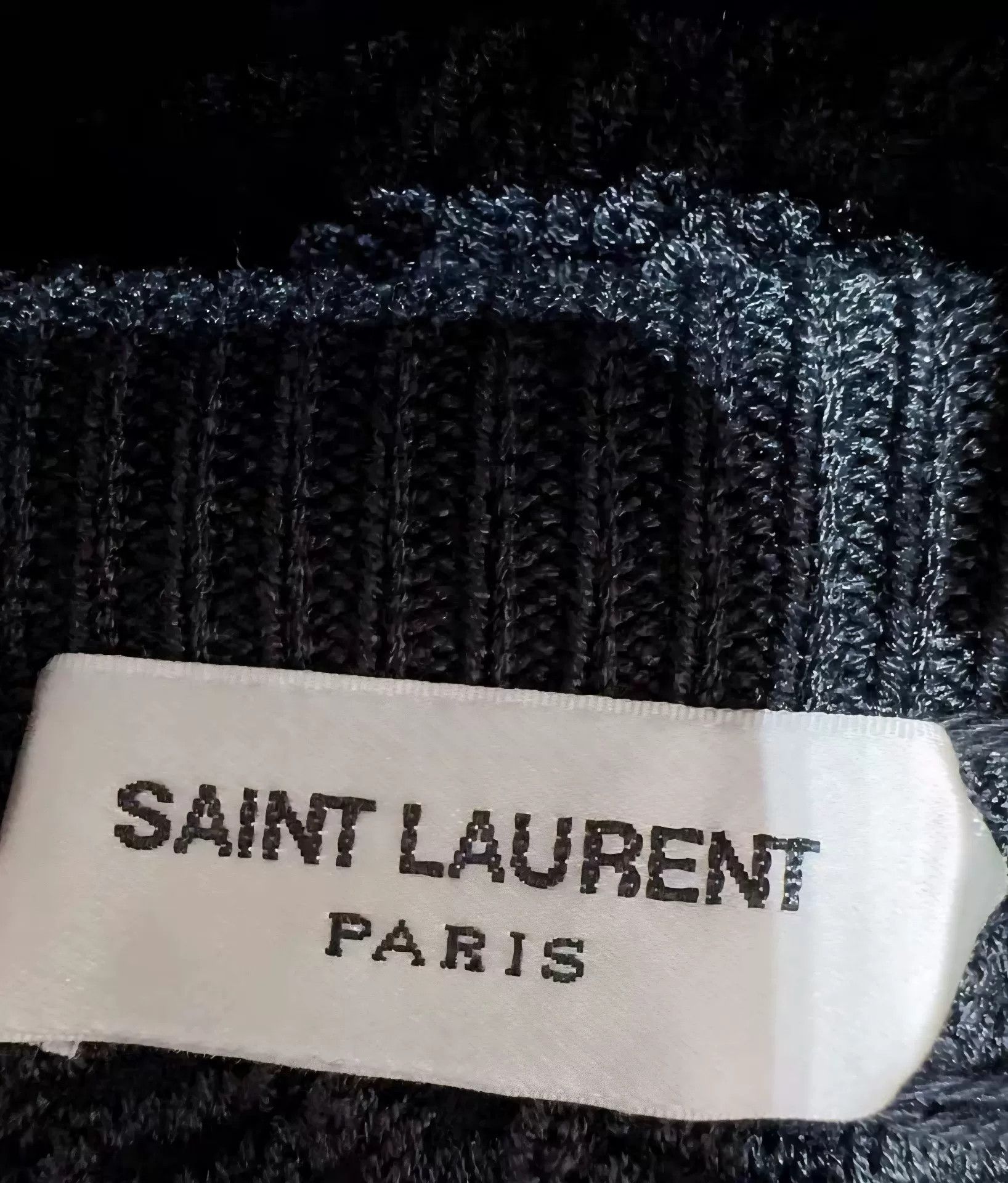 Saint Laurent Paris Saint Laurent Black Lace Dress Size S / US 4 / IT 40 - 3 Thumbnail