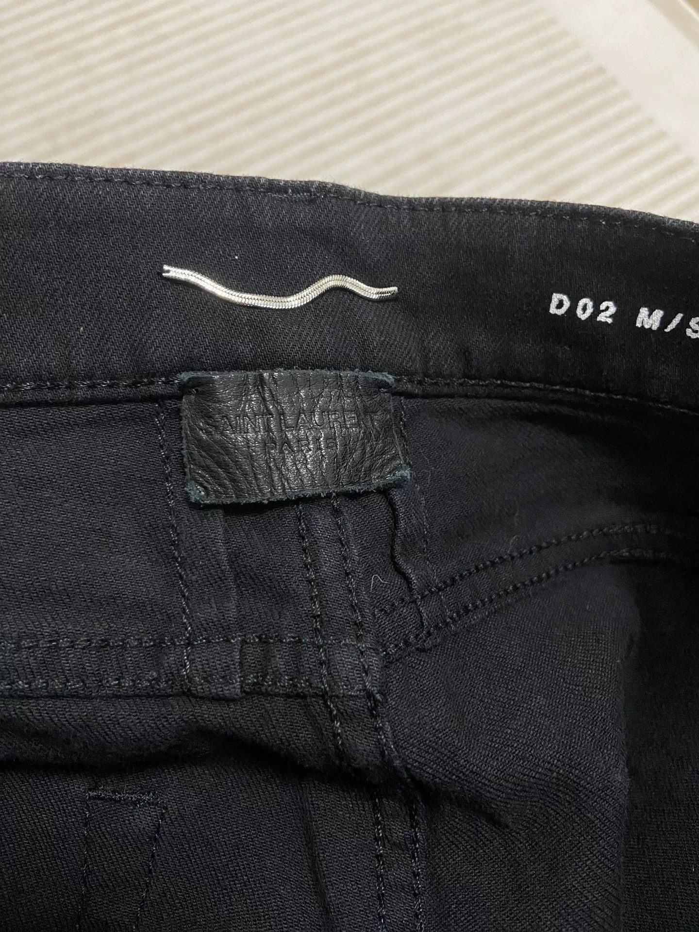 Saint Laurent Paris Saint Laurent Five-Zipper Black Jeans Size US 30 / EU 46 - 5 Thumbnail