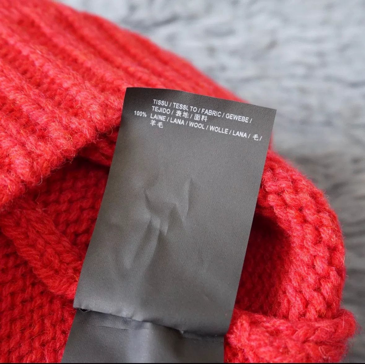 Saint Laurent Paris Saint Laurent Red Christmas Wool Sweater Size XS / US 0-2 / IT 36-38 - 7 Thumbnail