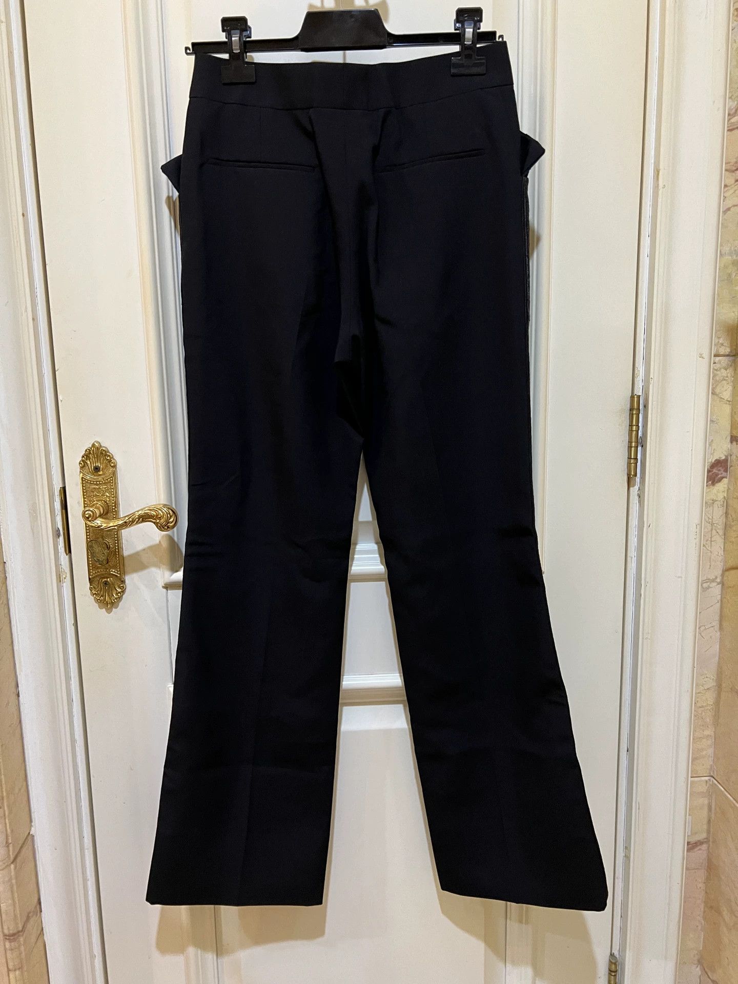 Saint Laurent Paris Saint Laurent SS19 Runway Flared Trousers Size US 36 / EU 52 - 3 Thumbnail