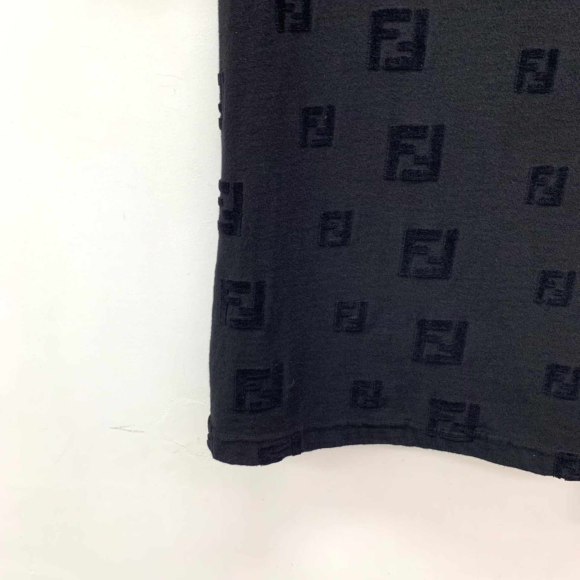 Fendi Fendi Cotton Black T-Shirt XS Women Size XS / US 0-2 / IT 36-38 - 4 Thumbnail