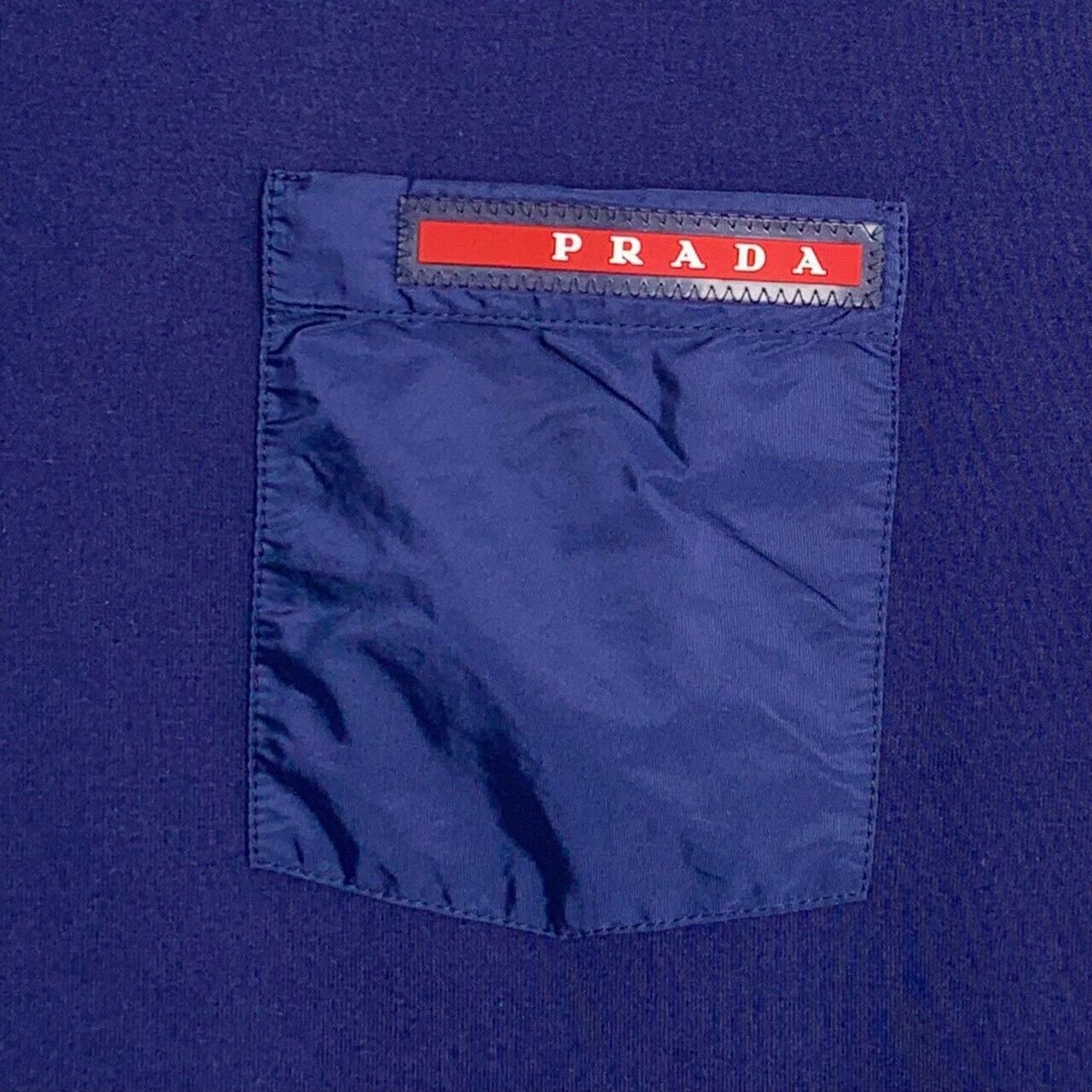 Prada Prada Cotton Blue T-Shirt L Men Size US L / EU 52-54 / 3 - 6 Thumbnail