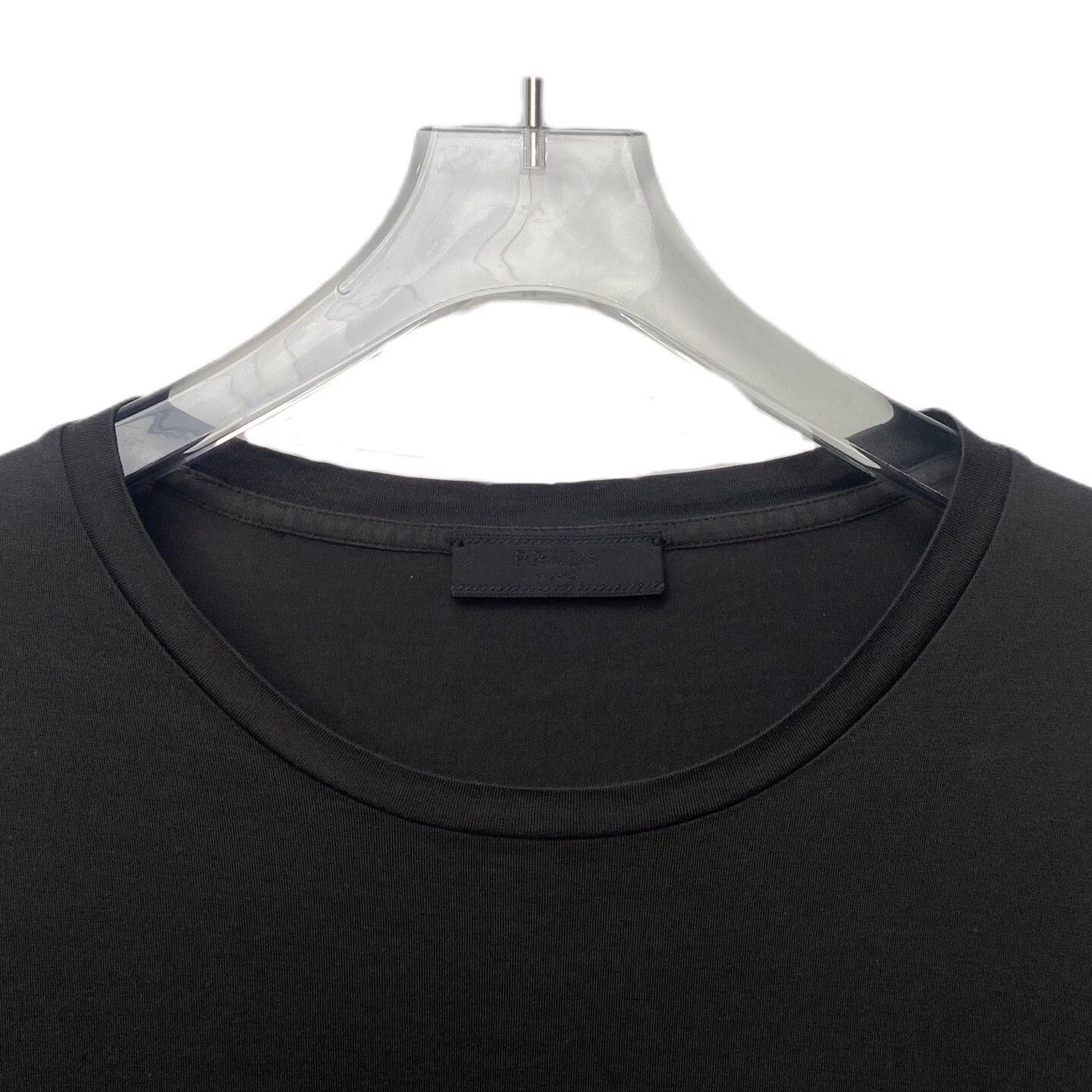 Prada Prada Cotton Black T-Shirt L Men Size US L / EU 52-54 / 3 - 4 Thumbnail