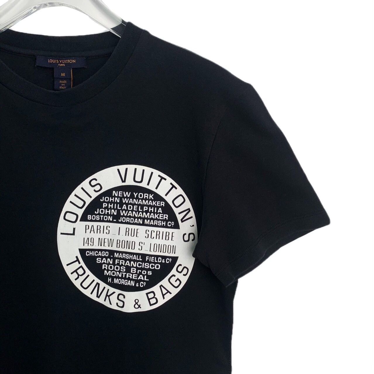 Louis Vuitton Louis Vuitton Black T-Shirt M Men Size US M / EU 48-50 / 2 - 3 Thumbnail