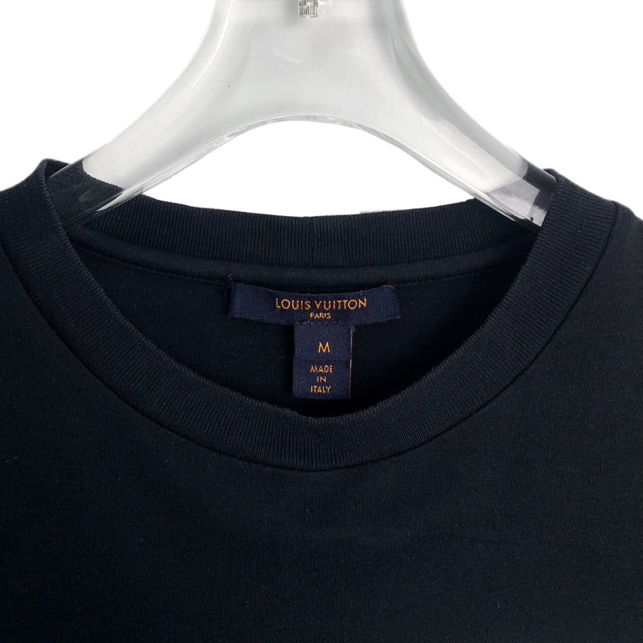 Louis Vuitton Louis Vuitton Black T-Shirt M Men Size US M / EU 48-50 / 2 - 4 Thumbnail
