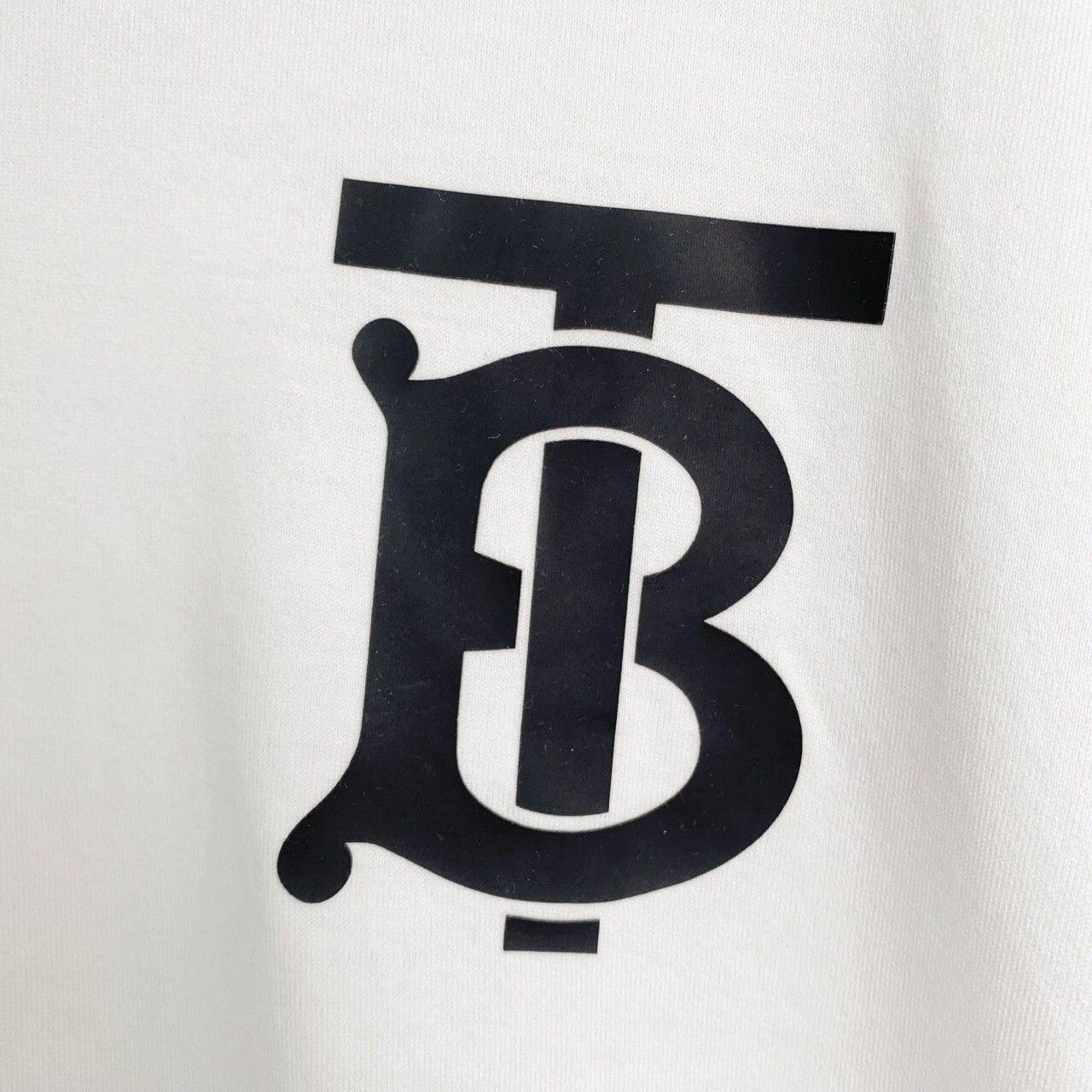 Burberry Burberry Cotton Printed White Hoodie XL Men Size US XL / EU 56 / 4 - 5 Thumbnail
