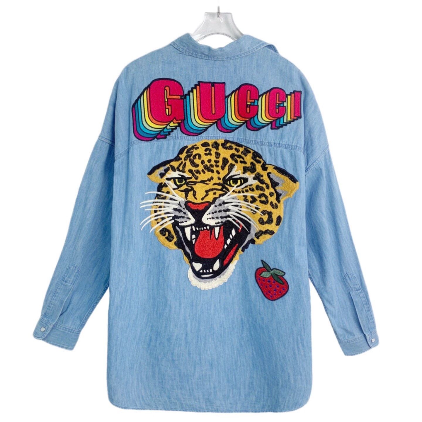 Gucci Gucci Retro Embroidered Multi Button Up M Women Size M / US 6-8 / IT 42-44 - 2 Thumbnail