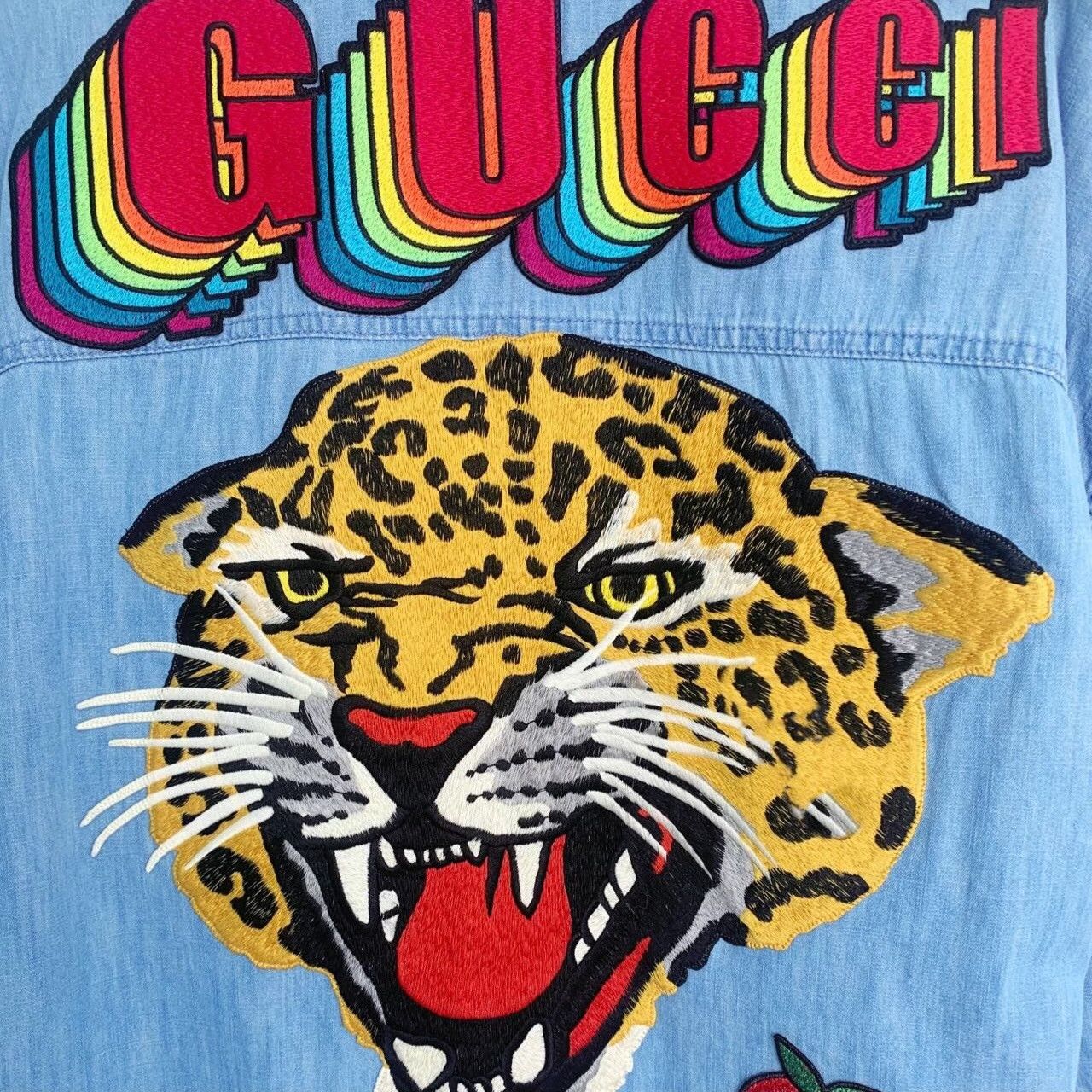 Gucci Gucci Retro Embroidered Multi Button Up M Women Size M / US 6-8 / IT 42-44 - 5 Thumbnail