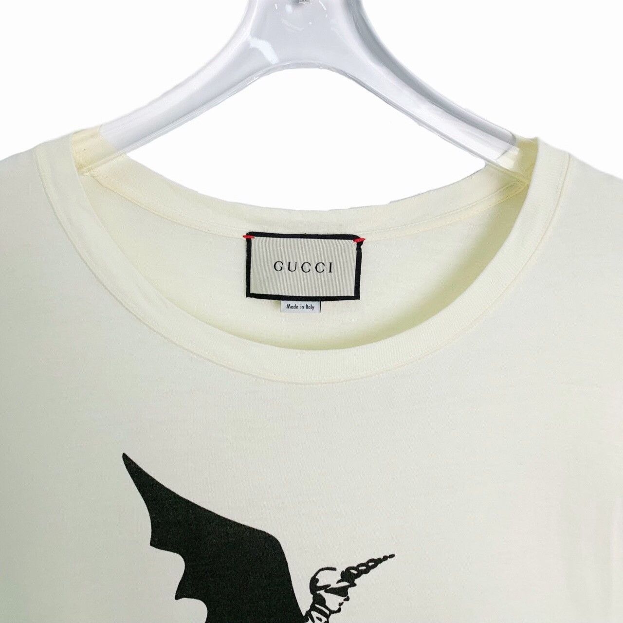 Gucci Gucci Retro Printed White T-Shirt S Women Size S / US 4 / IT 40 - 4 Thumbnail