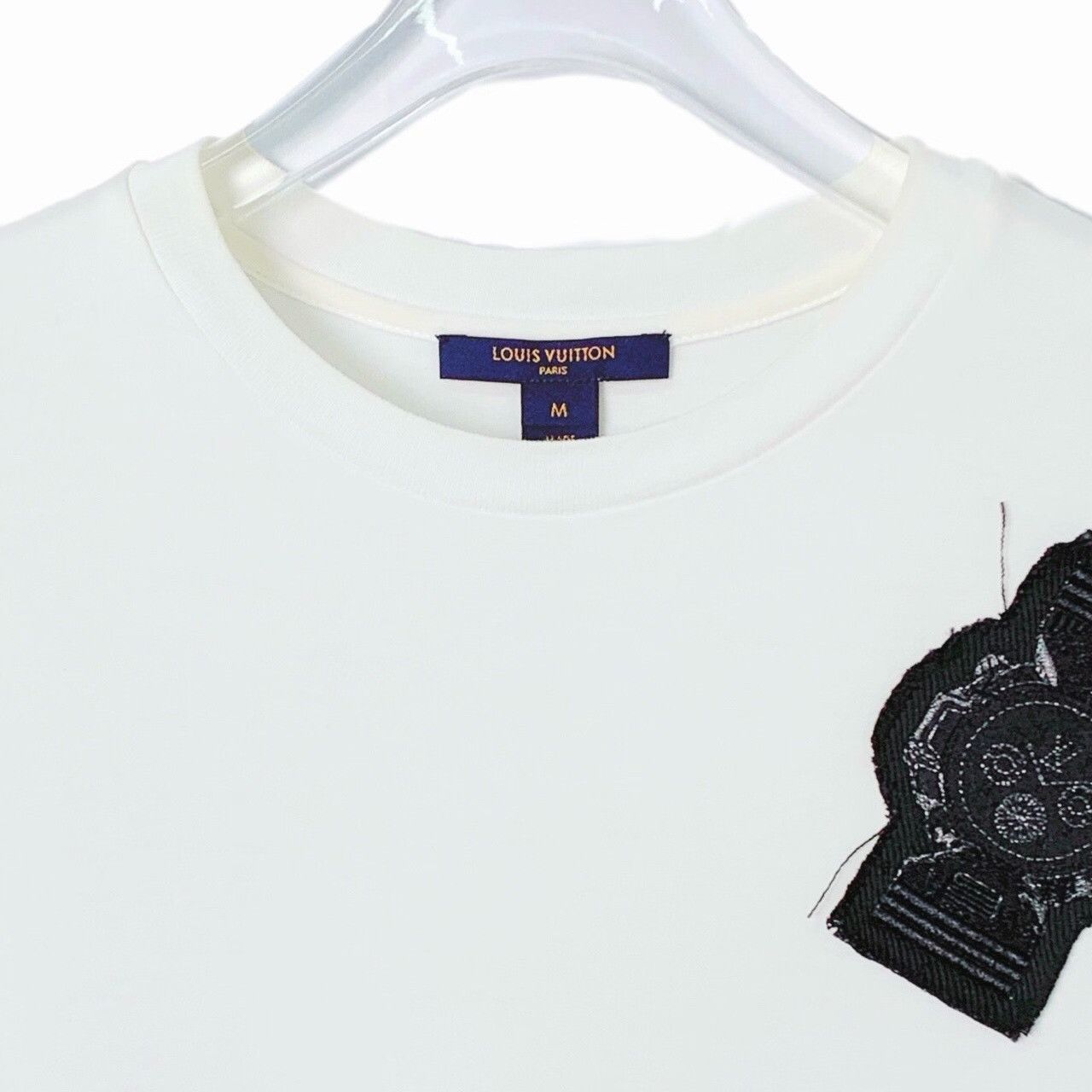 Louis Vuitton Louis Vuitton White T-Shirt M Women Size M / US 6-8 / IT 42-44 - 3 Thumbnail