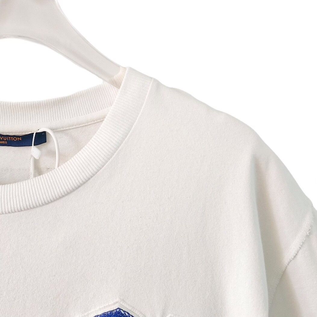 Louis Vuitton Louis Vuitton White T-Shirt L Men Size US L / EU 52-54 / 3 - 3 Thumbnail